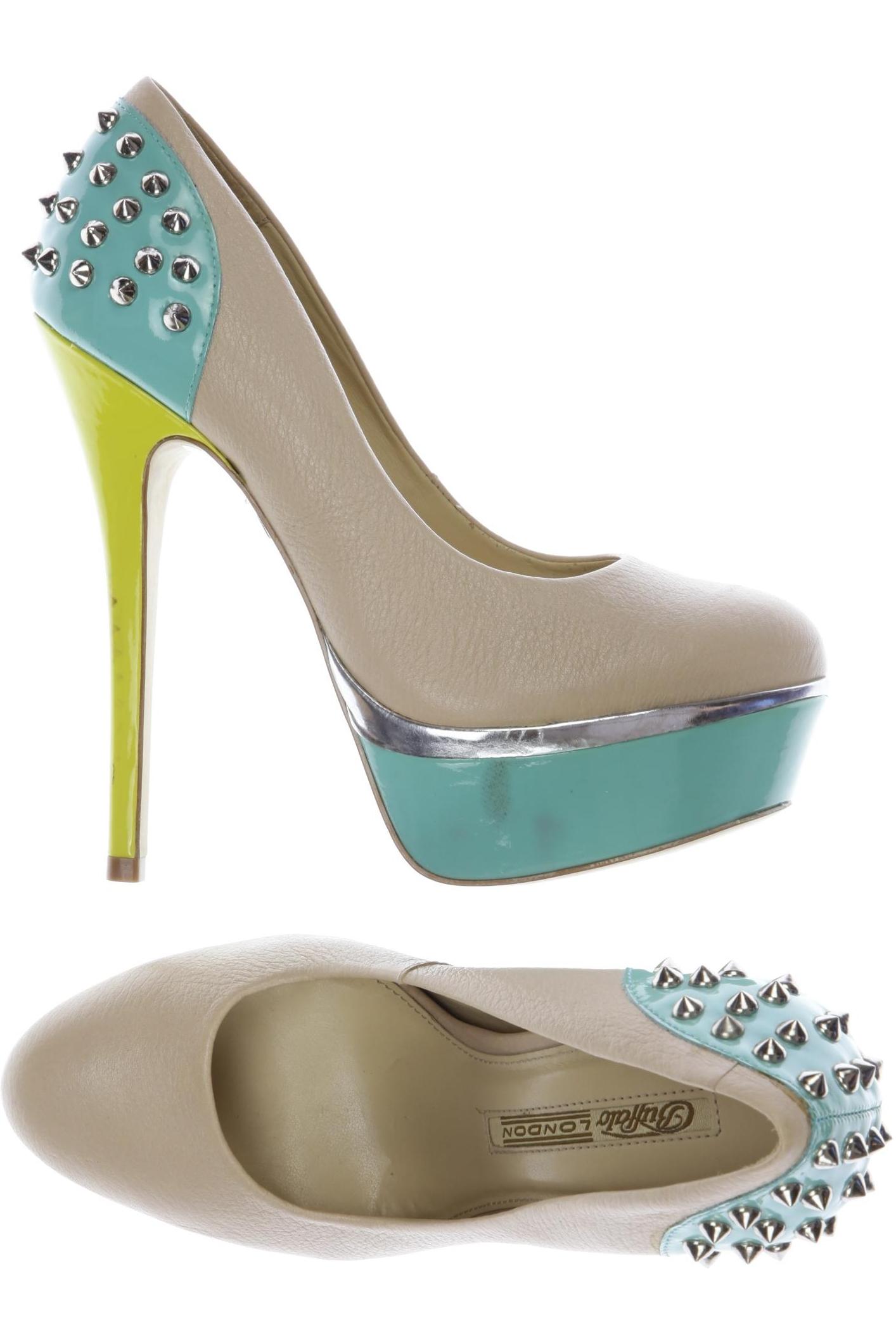 

Buffalo London Damen Pumps, beige, Gr. 37