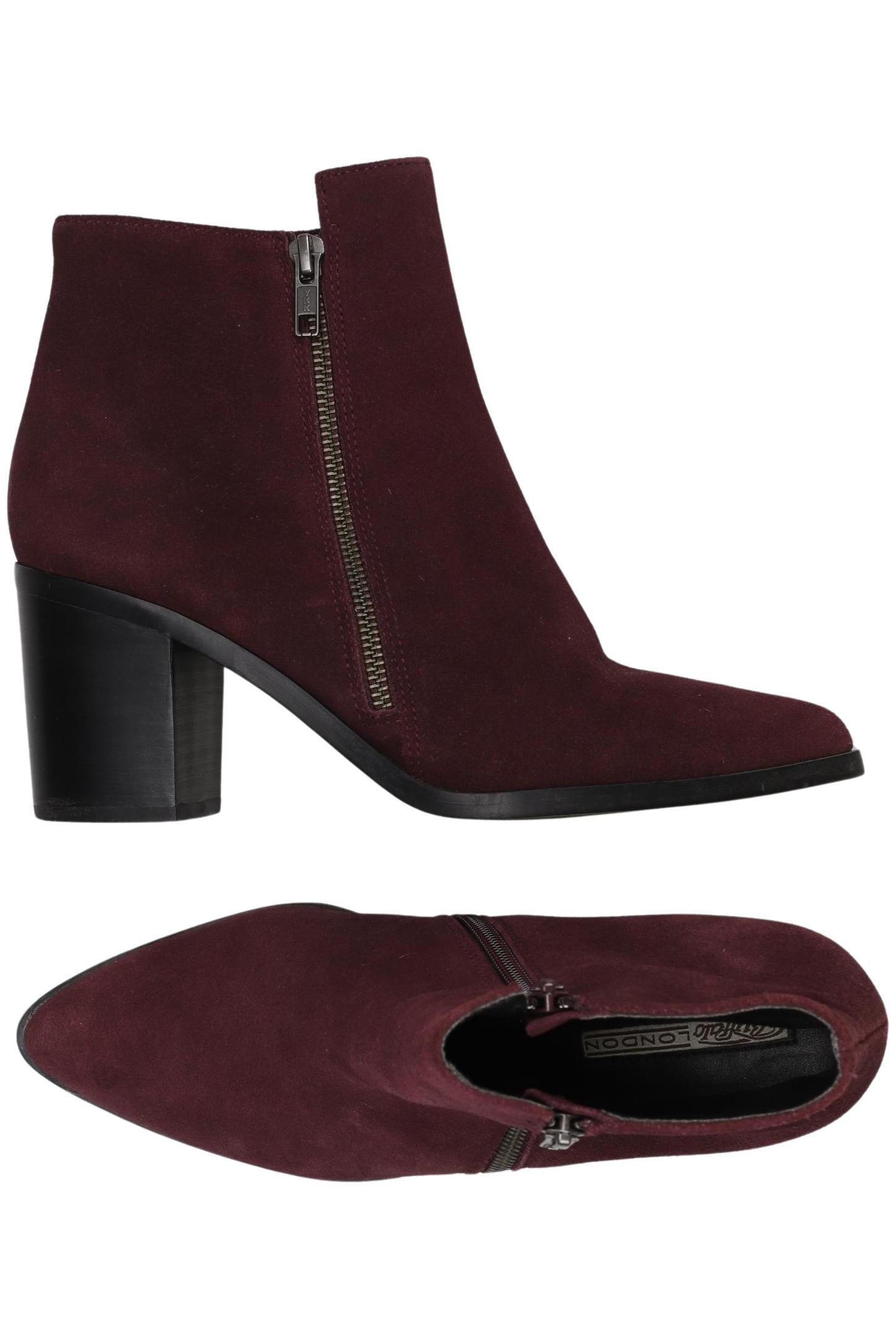 

Buffalo London Damen Stiefelette, bordeaux, Gr. 39