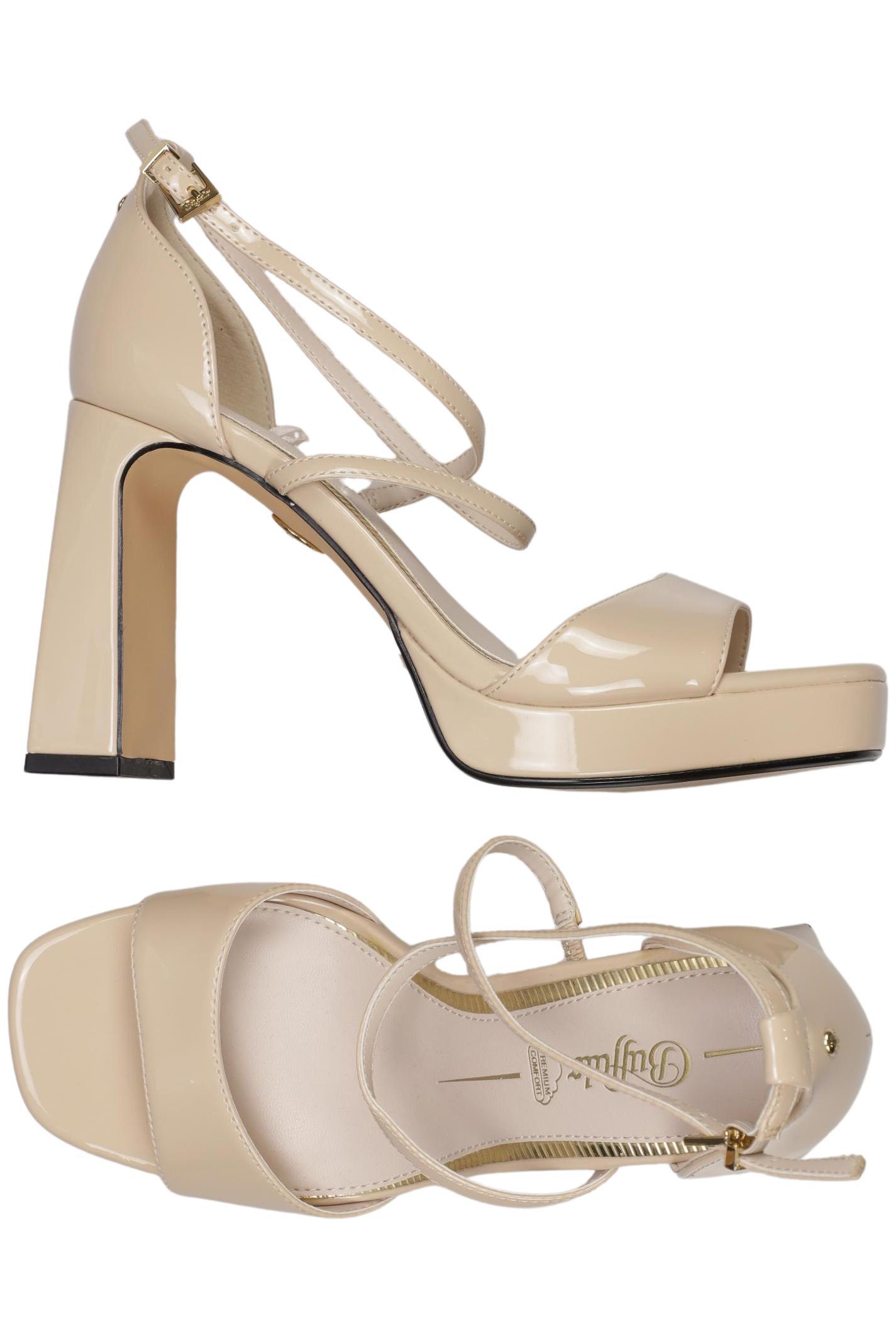 

Buffalo London Damen Sandale, beige, Gr. 38