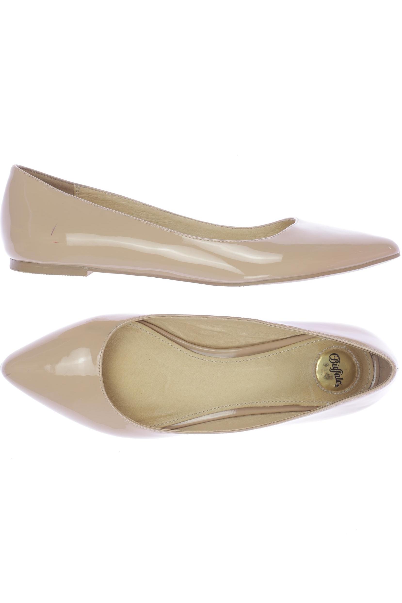 

Buffalo London Damen Ballerinas, beige, Gr. 40
