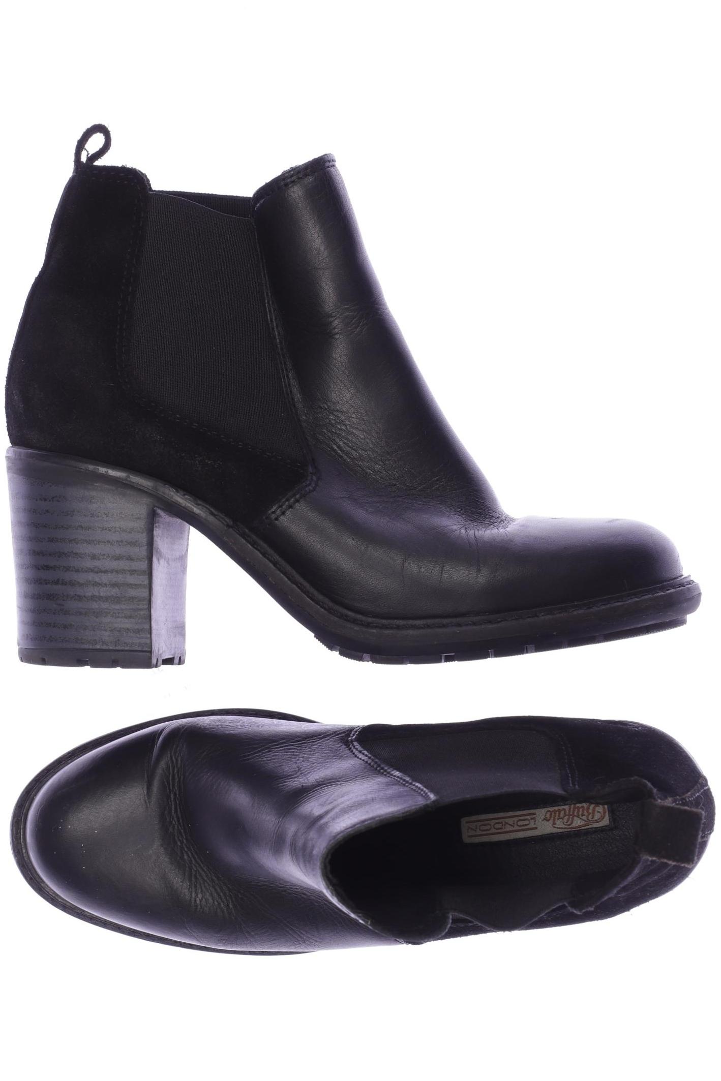 

Buffalo London Damen Stiefelette, schwarz, Gr. 37