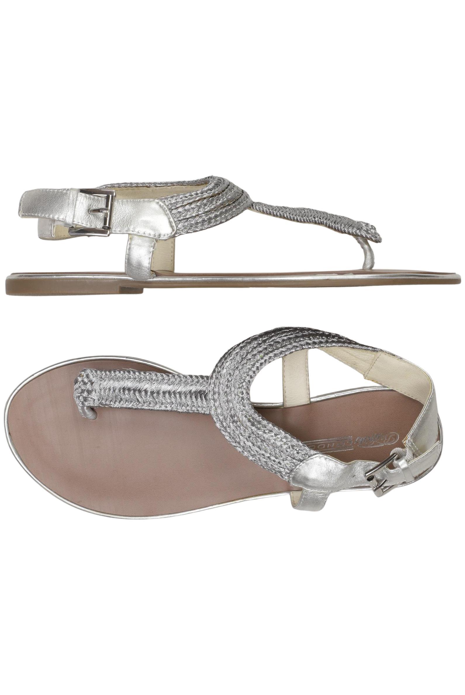 

Buffalo London Damen Sandale, silber, Gr. 40