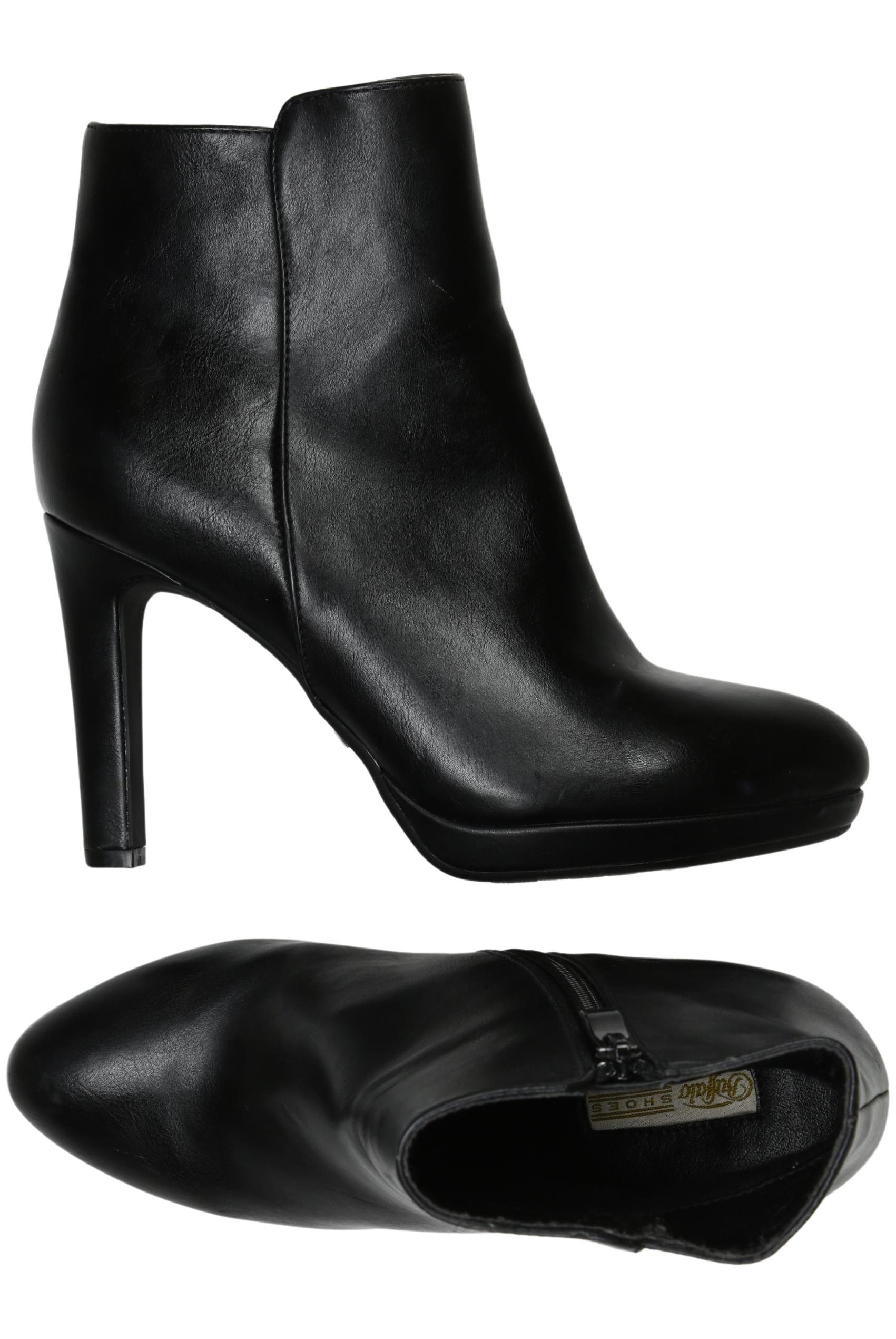 

Buffalo London Damen Stiefelette, schwarz, Gr. 39