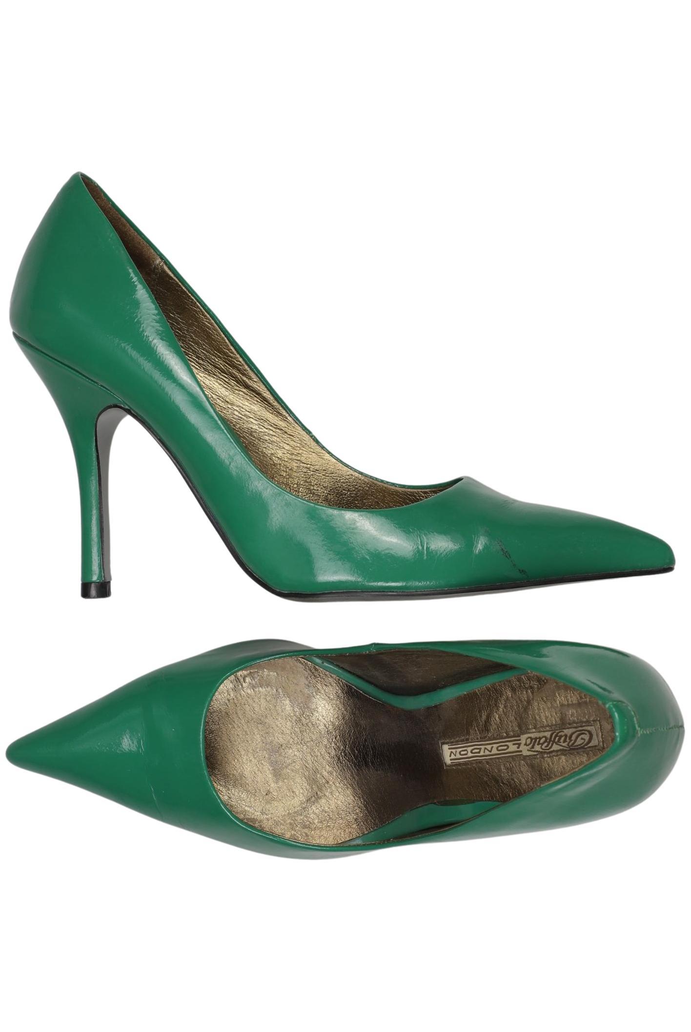 

Buffalo London Damen Pumps, grün, Gr. 38.5