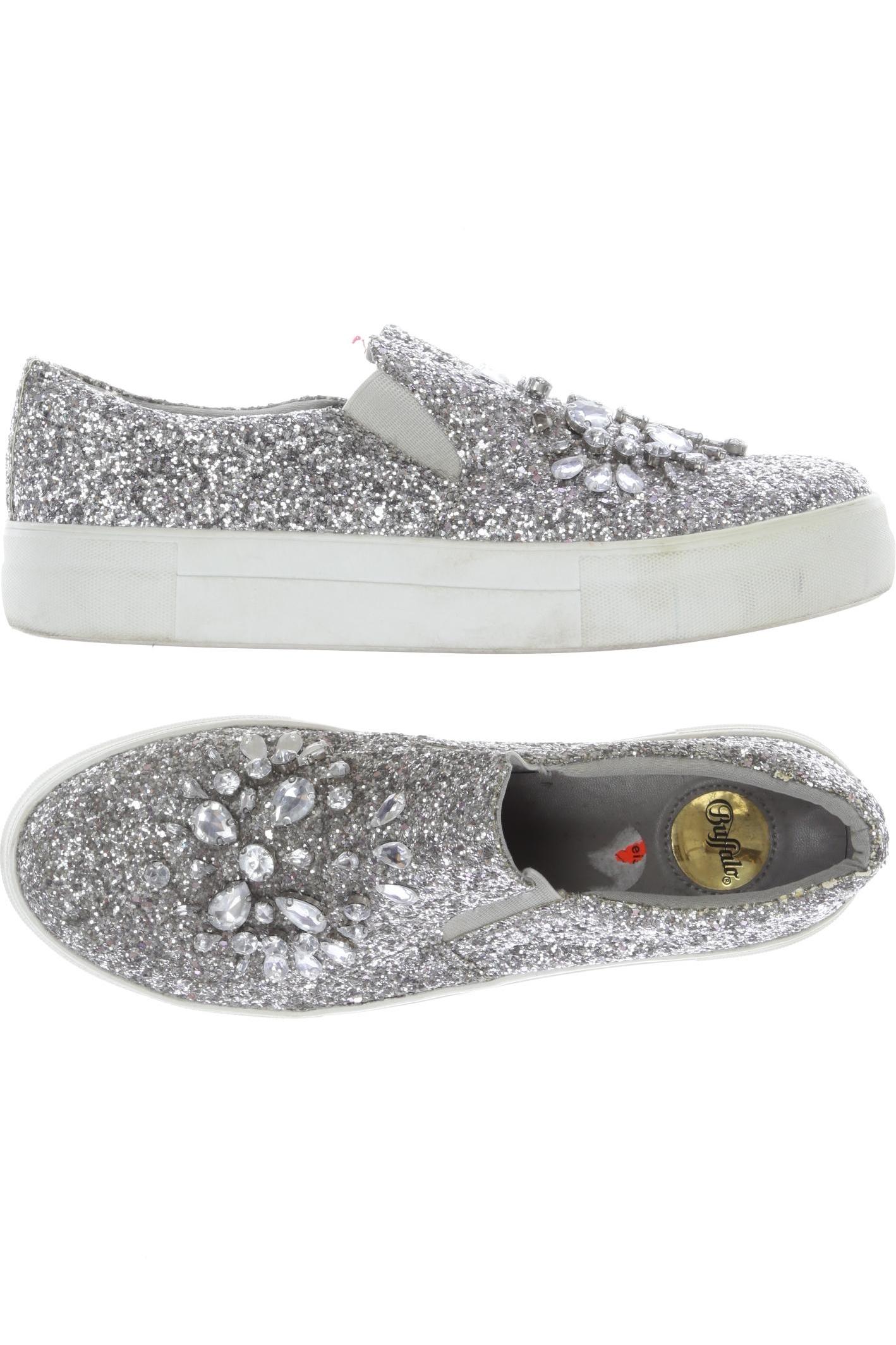 

Buffalo London Damen Halbschuh, grau, Gr. 41