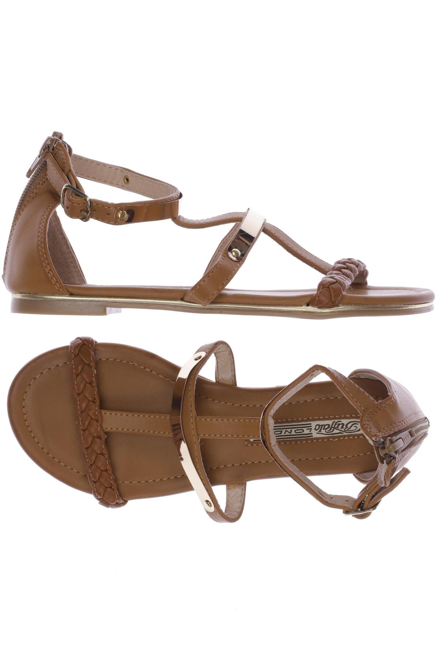 

Buffalo LONDON Damen Sandale, braun