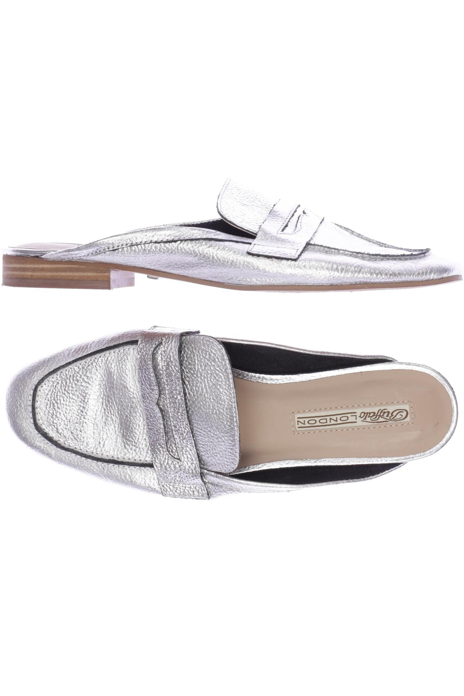 

Buffalo London Damen Sandale, silber, Gr. 39