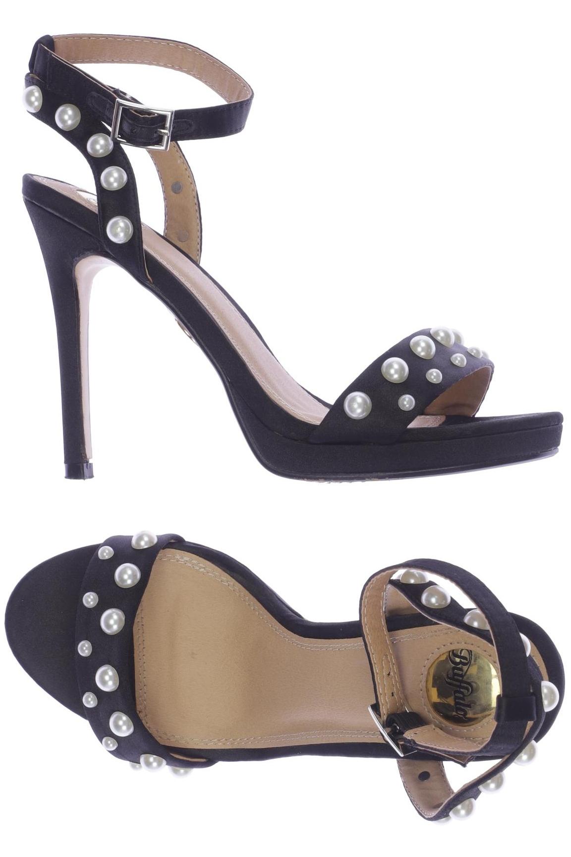 

Buffalo London Damen Sandale, schwarz, Gr. 37