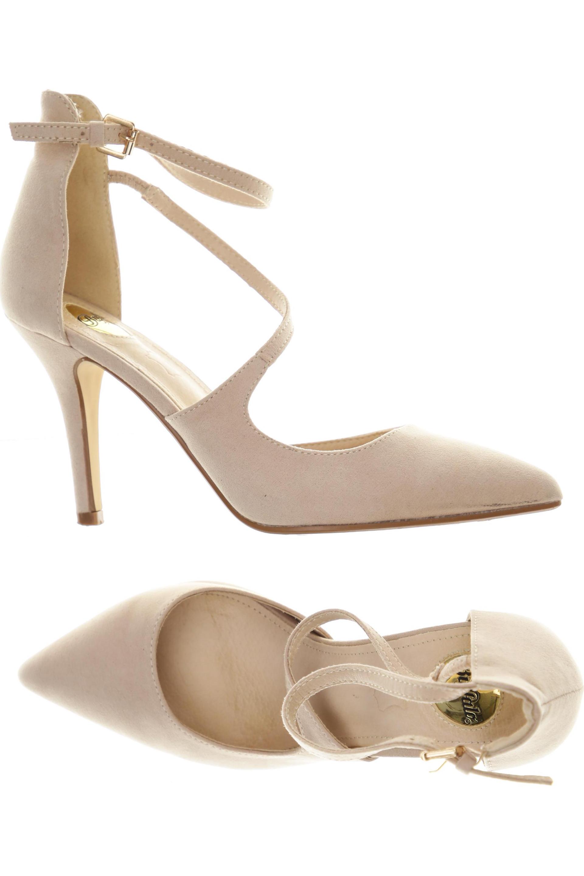 

Buffalo London Damen Pumps, beige, Gr. 38