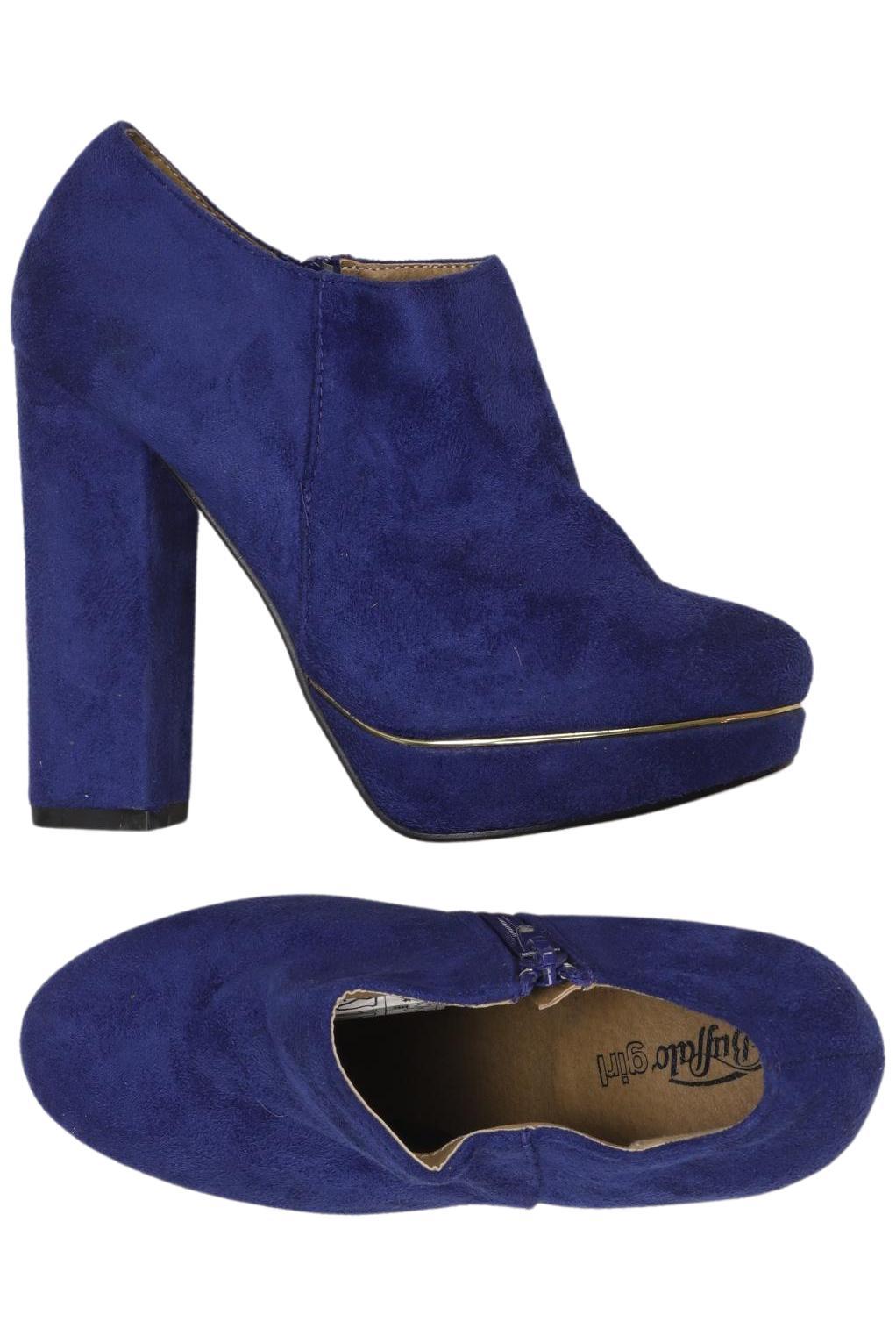 

Buffalo London Damen Pumps, blau, Gr. 37
