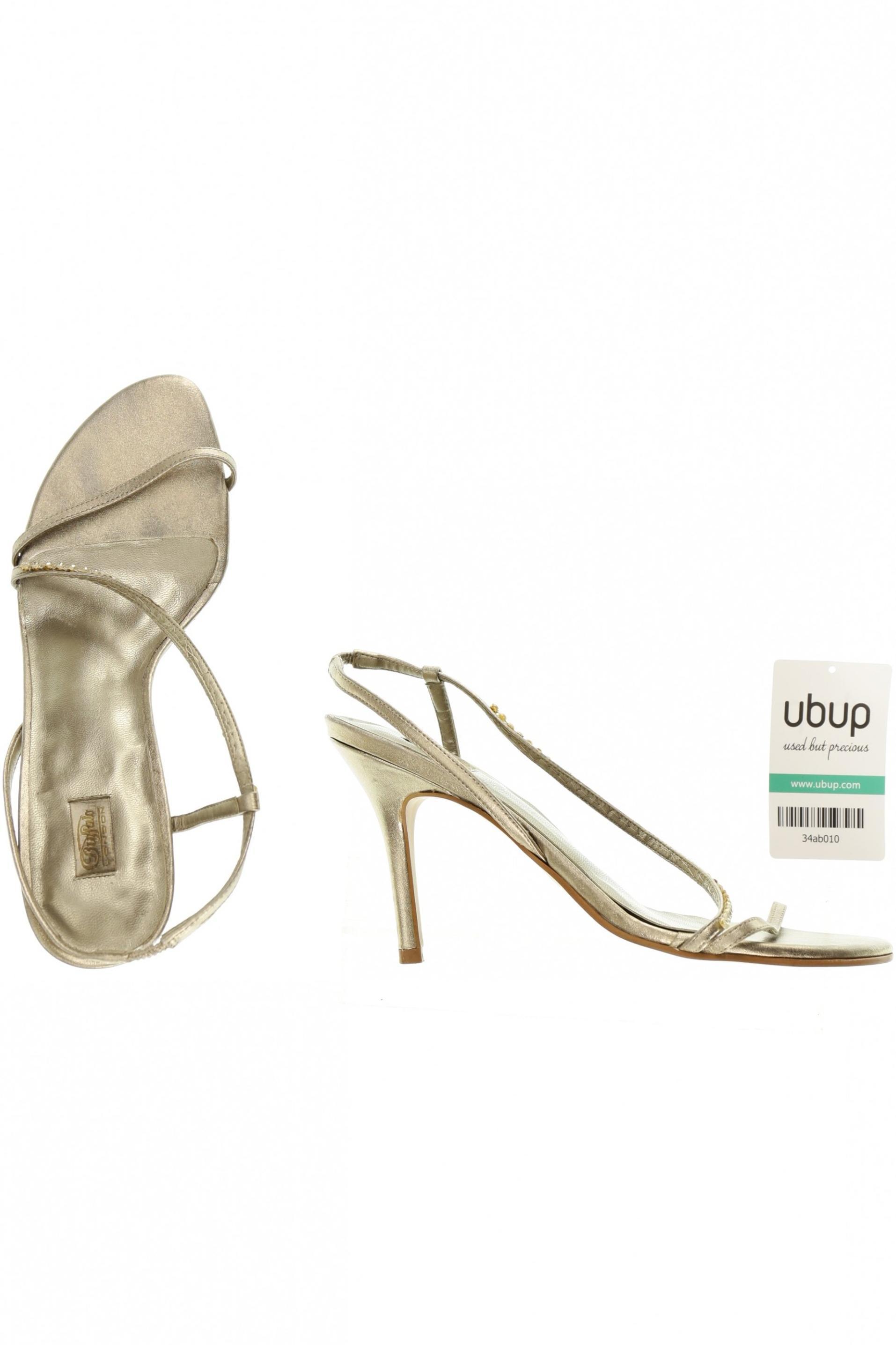 

Buffalo London Damen Sandale, gold, Gr. 39