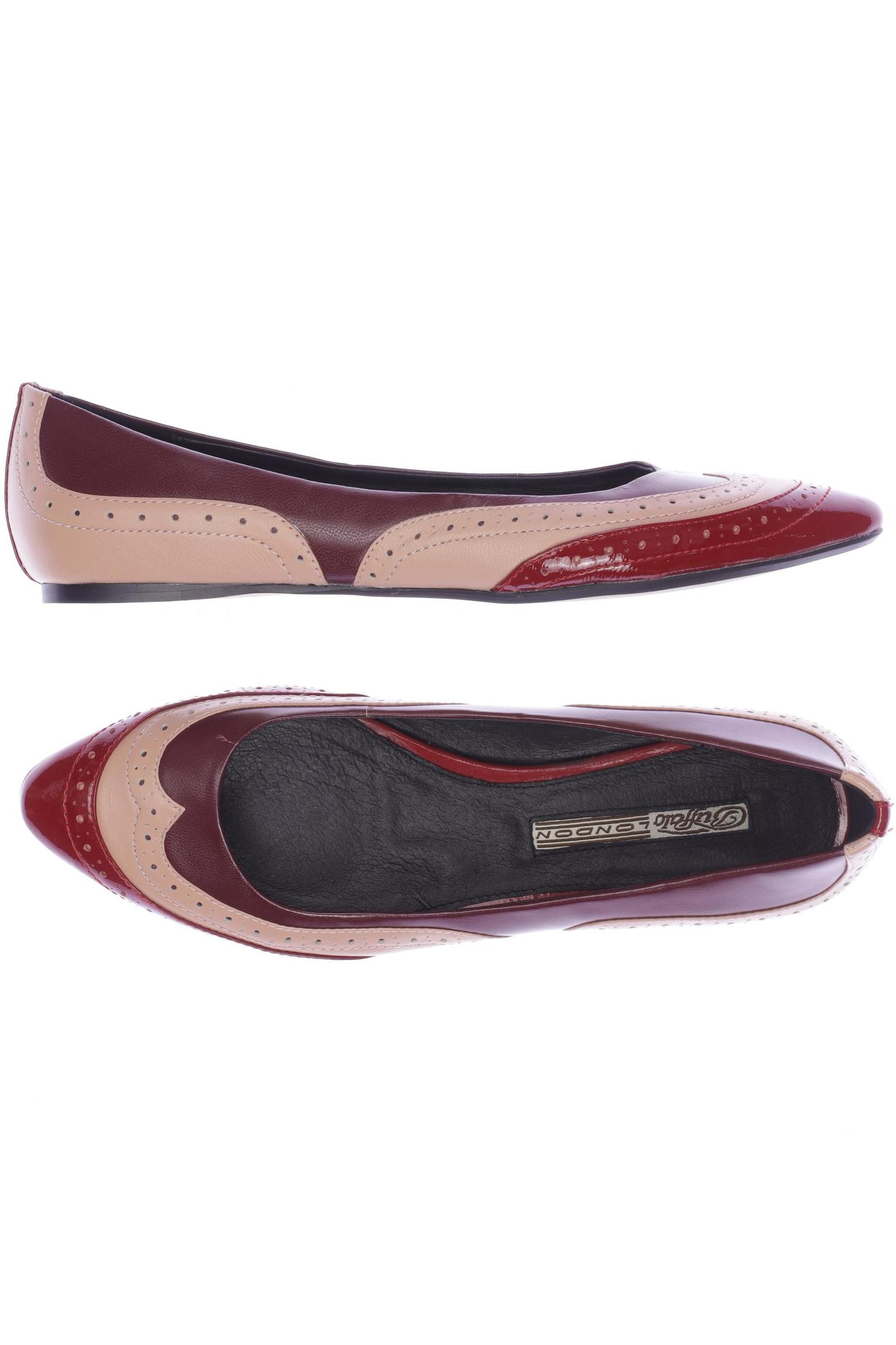 

Buffalo London Damen Ballerinas, bordeaux, Gr. 37