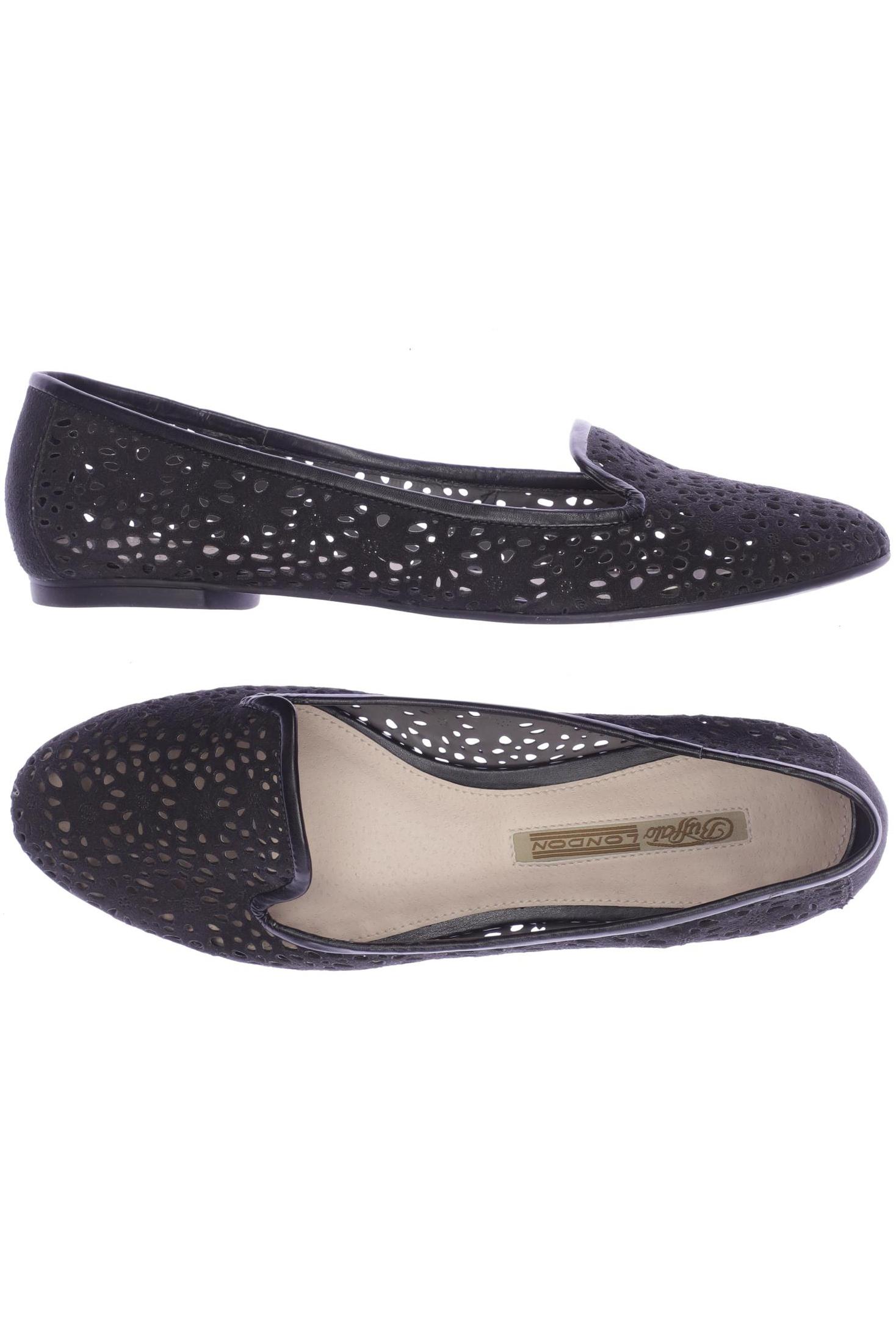 

Buffalo London Damen Ballerinas, schwarz, Gr. 38