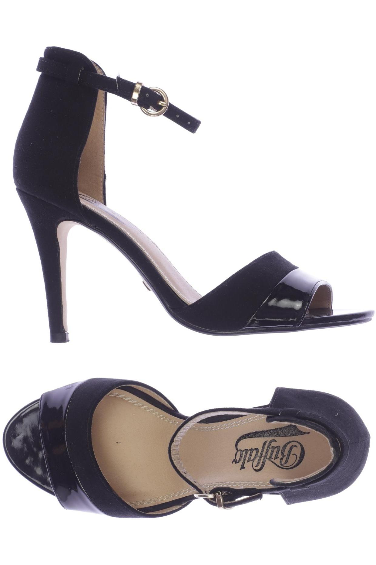 

Buffalo London Damen Sandale, schwarz, Gr. 36