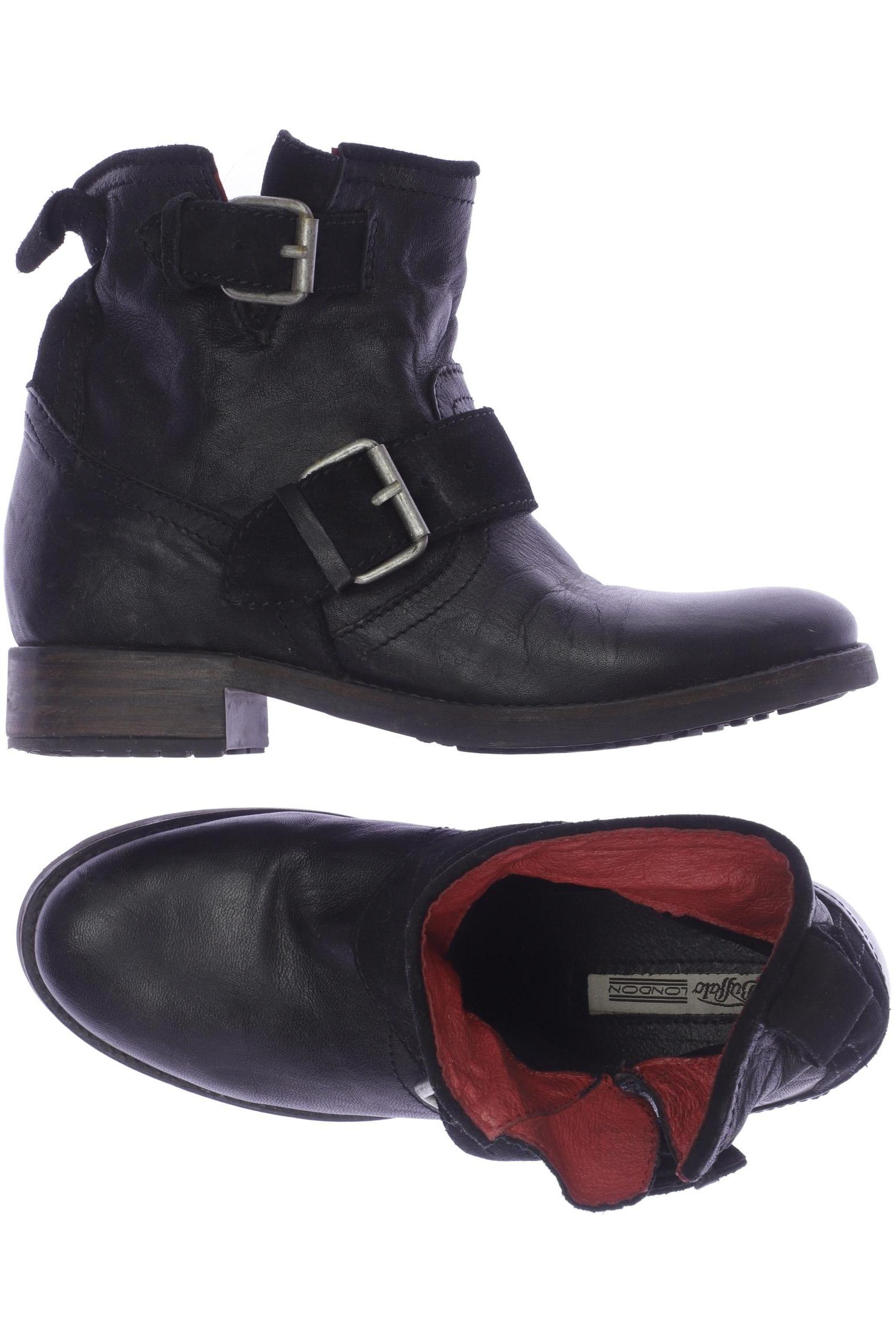 

Buffalo London Damen Stiefelette, schwarz, Gr. 37