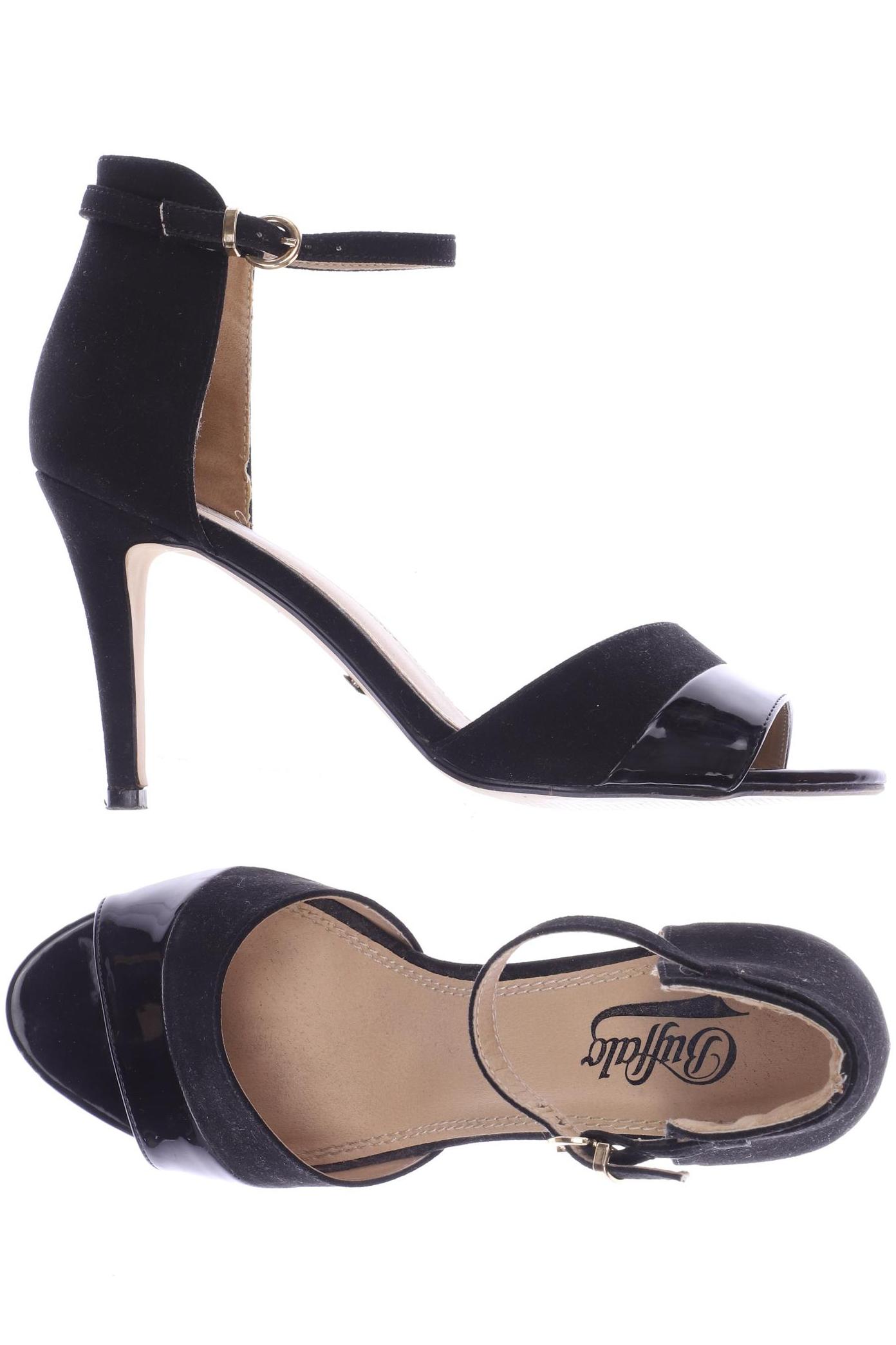 

Buffalo London Damen Sandale, schwarz, Gr. 41