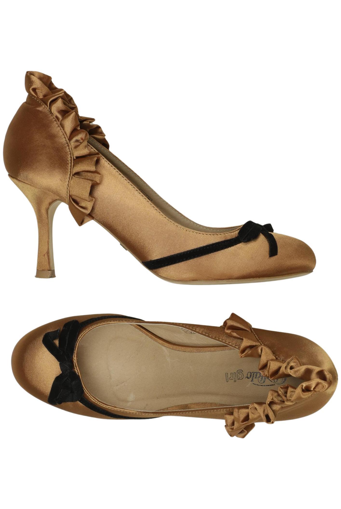 

Buffalo London Damen Pumps, gold, Gr. 39