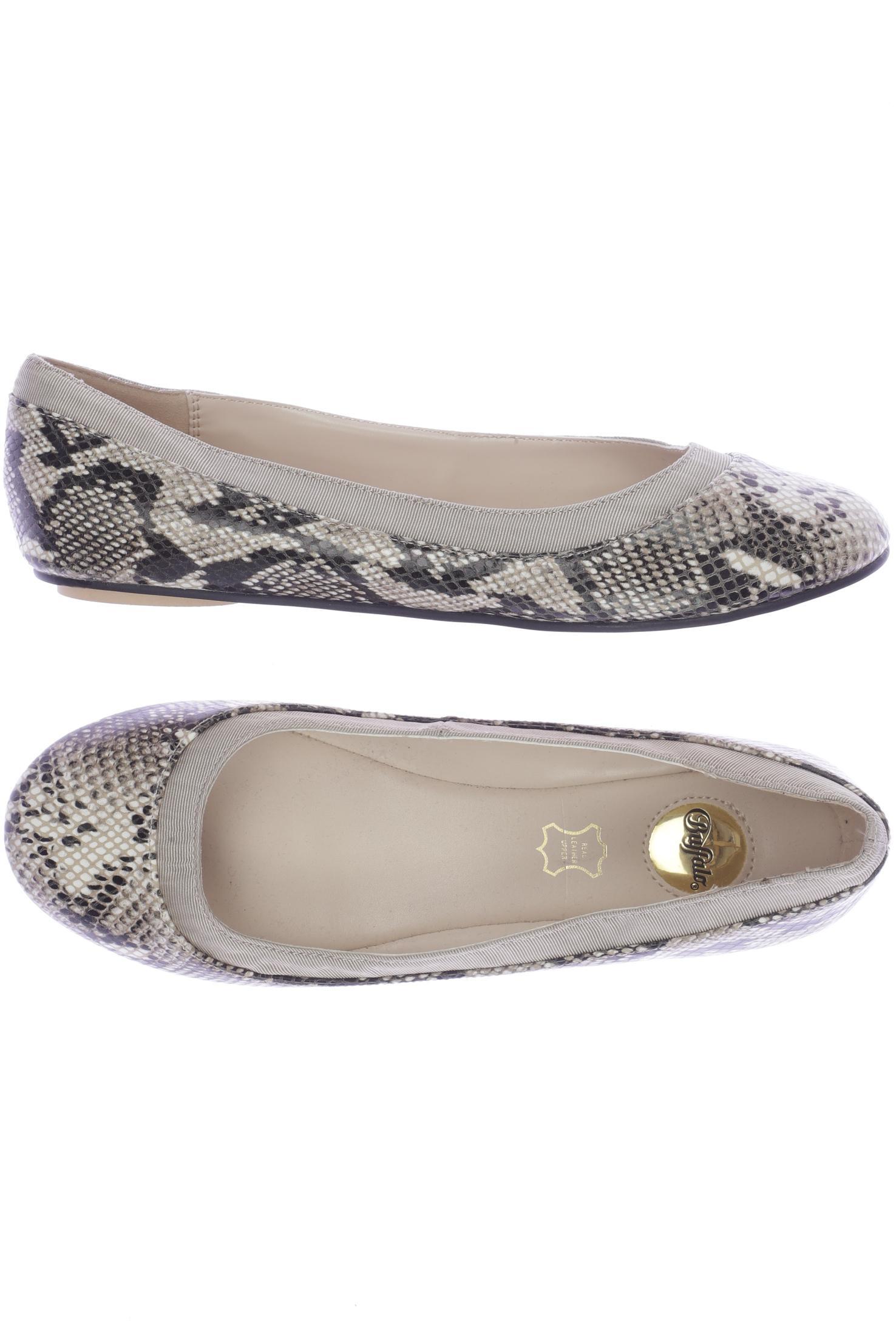 

Buffalo London Damen Ballerinas, beige, Gr. 38