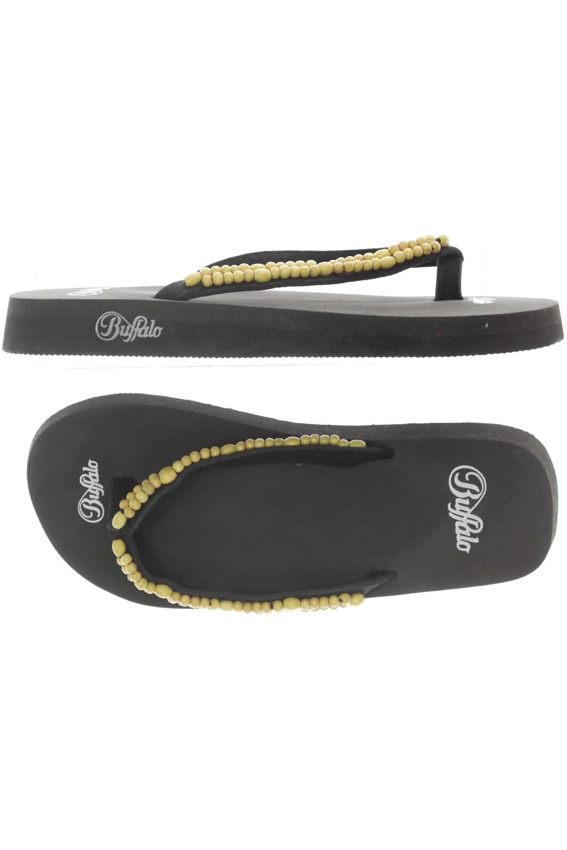 

Buffalo London Damen Sandale, schwarz, Gr. 37
