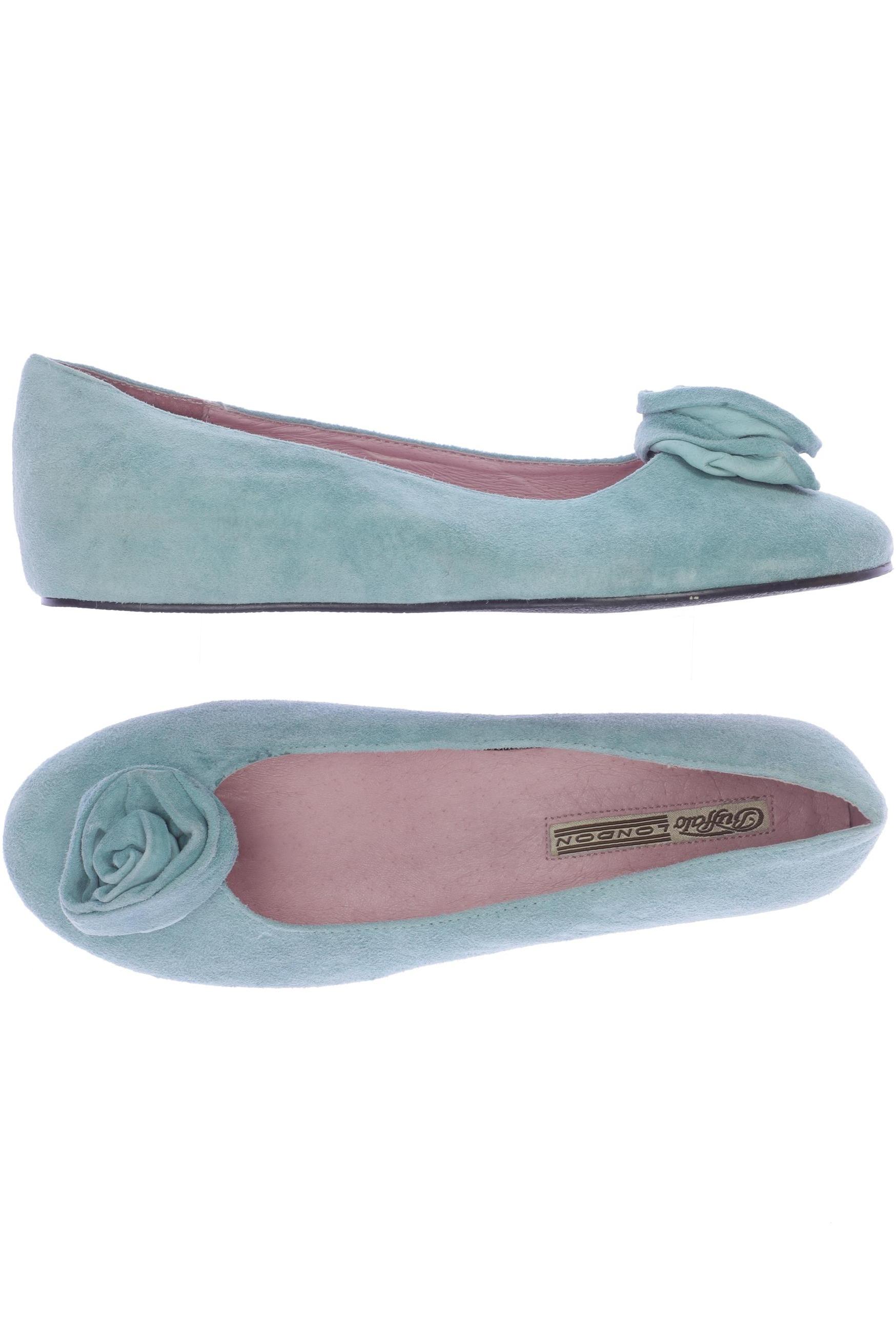 

Buffalo LONDON Damen Ballerinas, hellblau