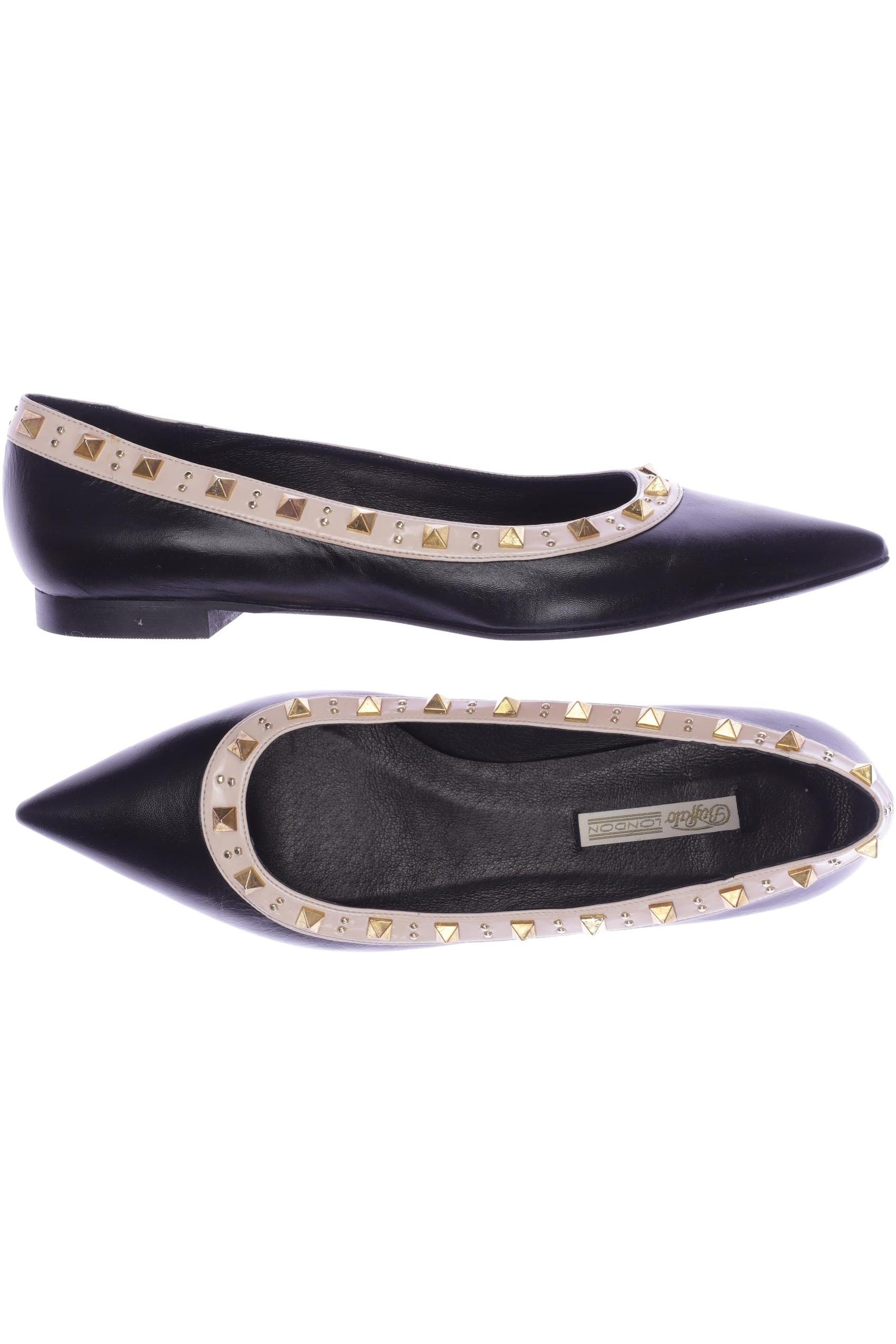 

Buffalo London Damen Ballerinas, schwarz, Gr. 39
