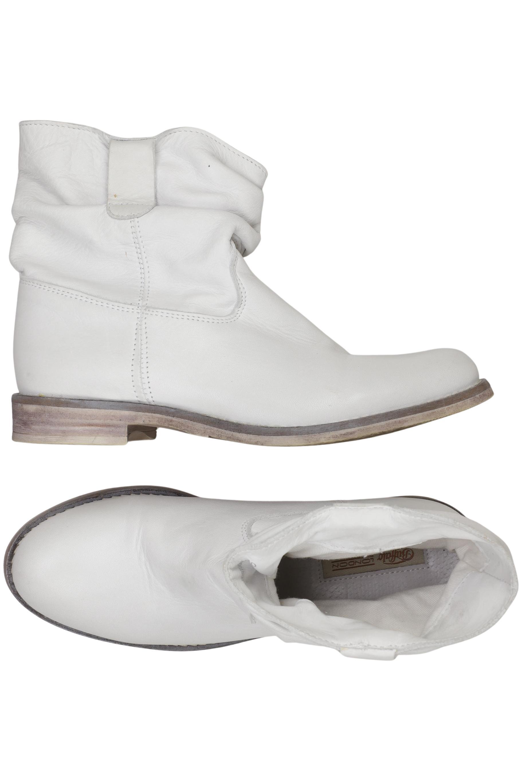 

Buffalo London Damen Stiefelette, weiß, Gr. 40
