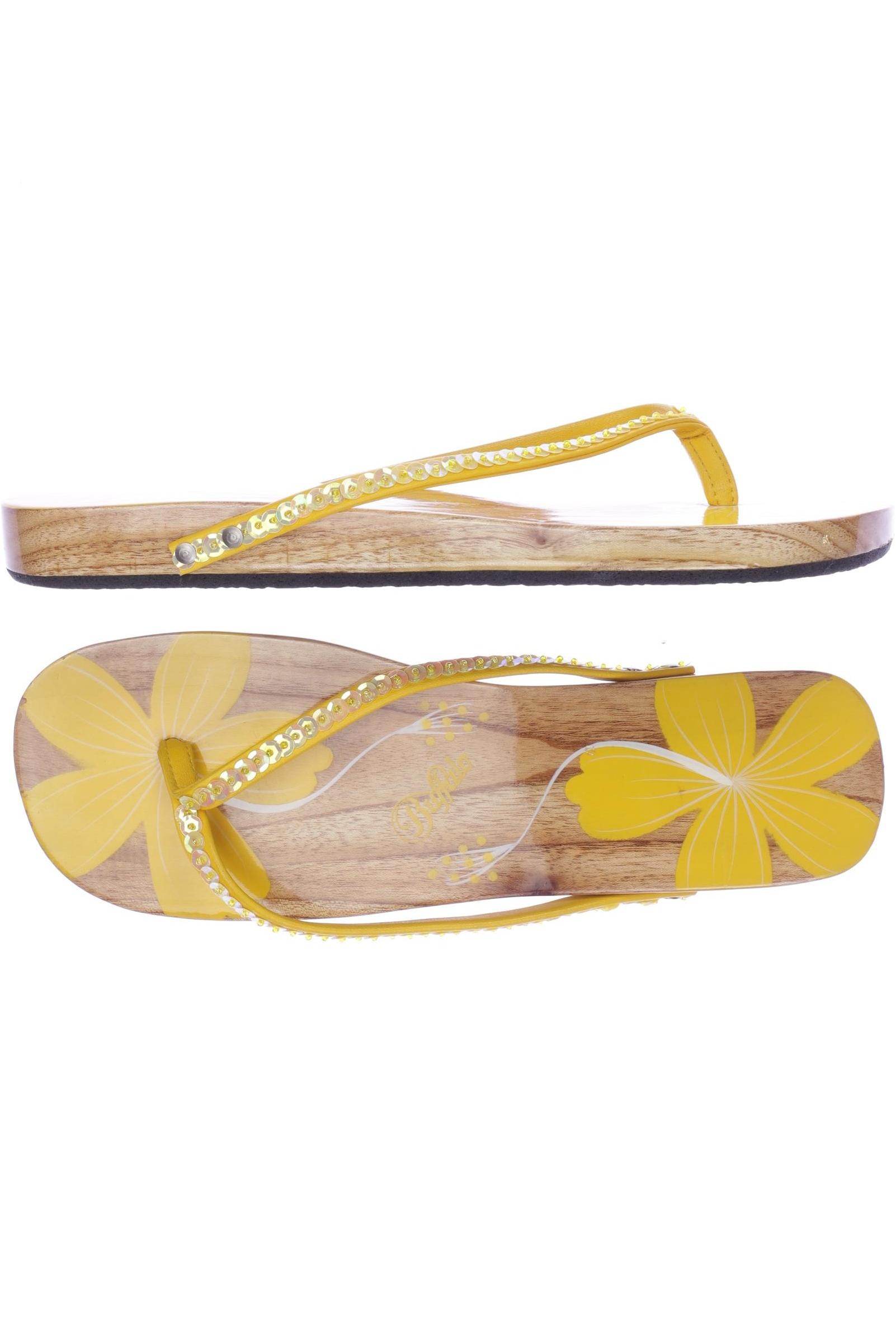 

Buffalo London Damen Sandale, orange, Gr. 39