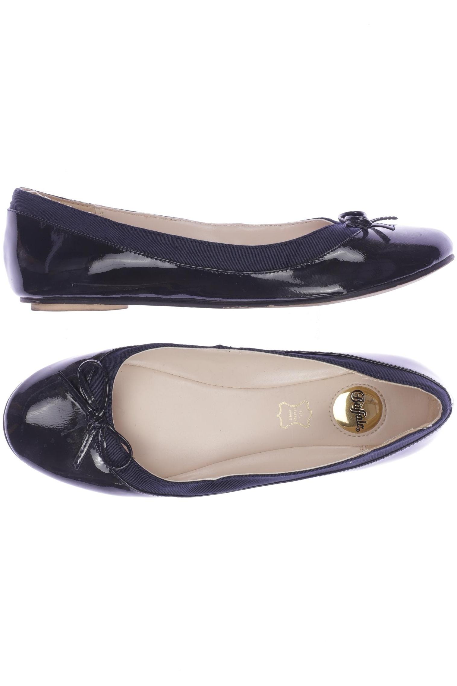 

Buffalo London Damen Ballerinas, marineblau, Gr. 38