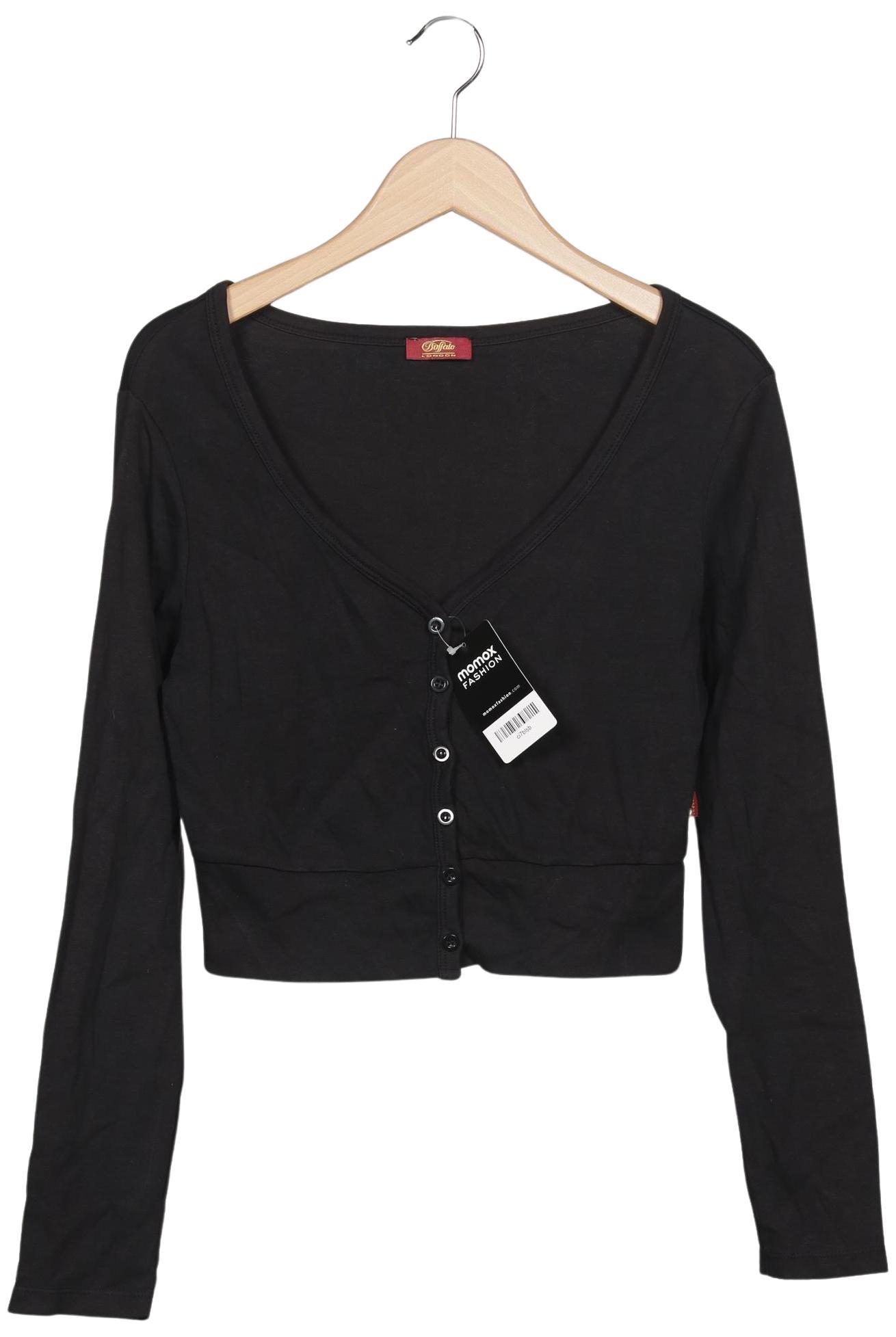 

Buffalo London Damen Strickjacke, schwarz, Gr. 40