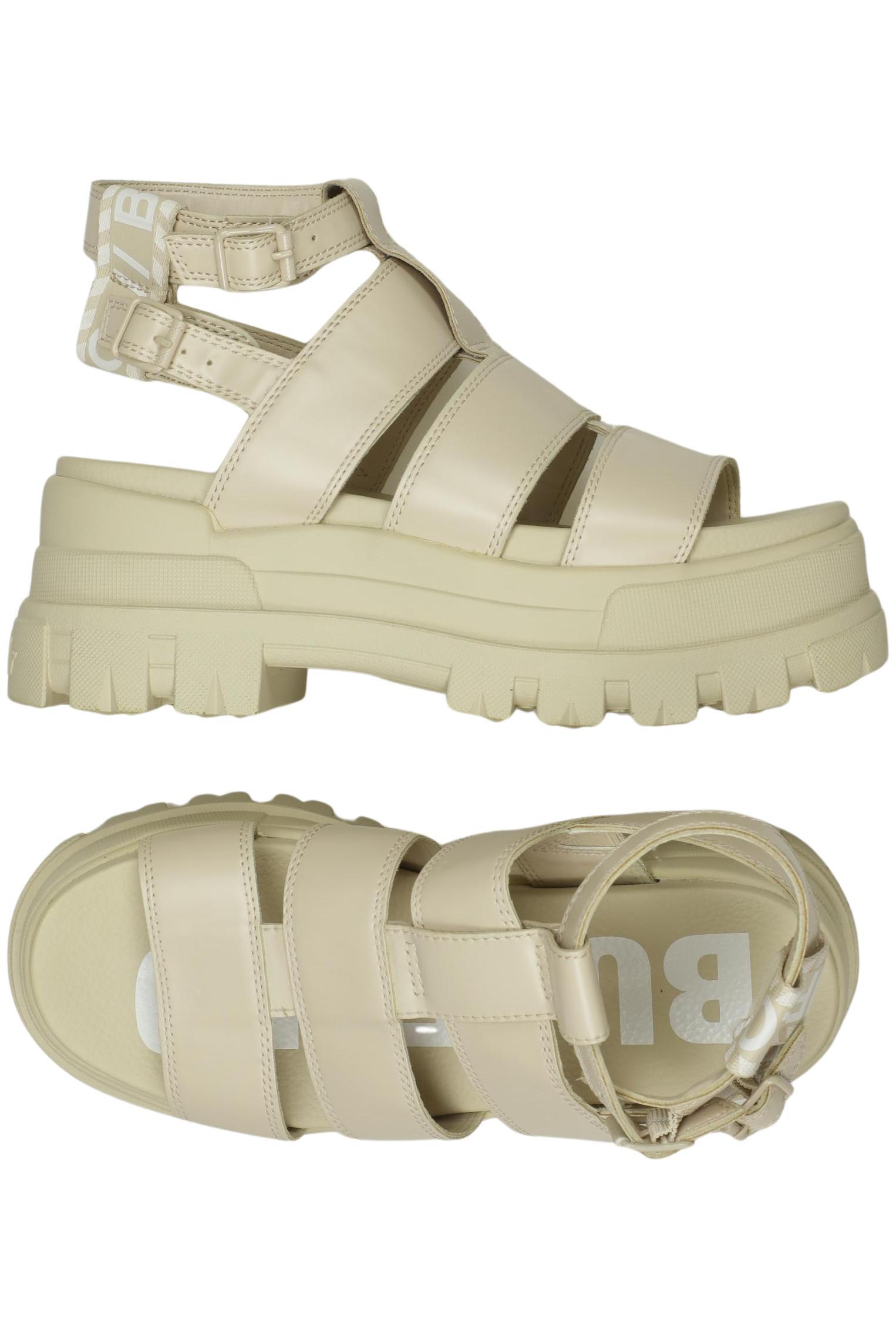 

Buffalo London Damen Sandale, beige, Gr. 36