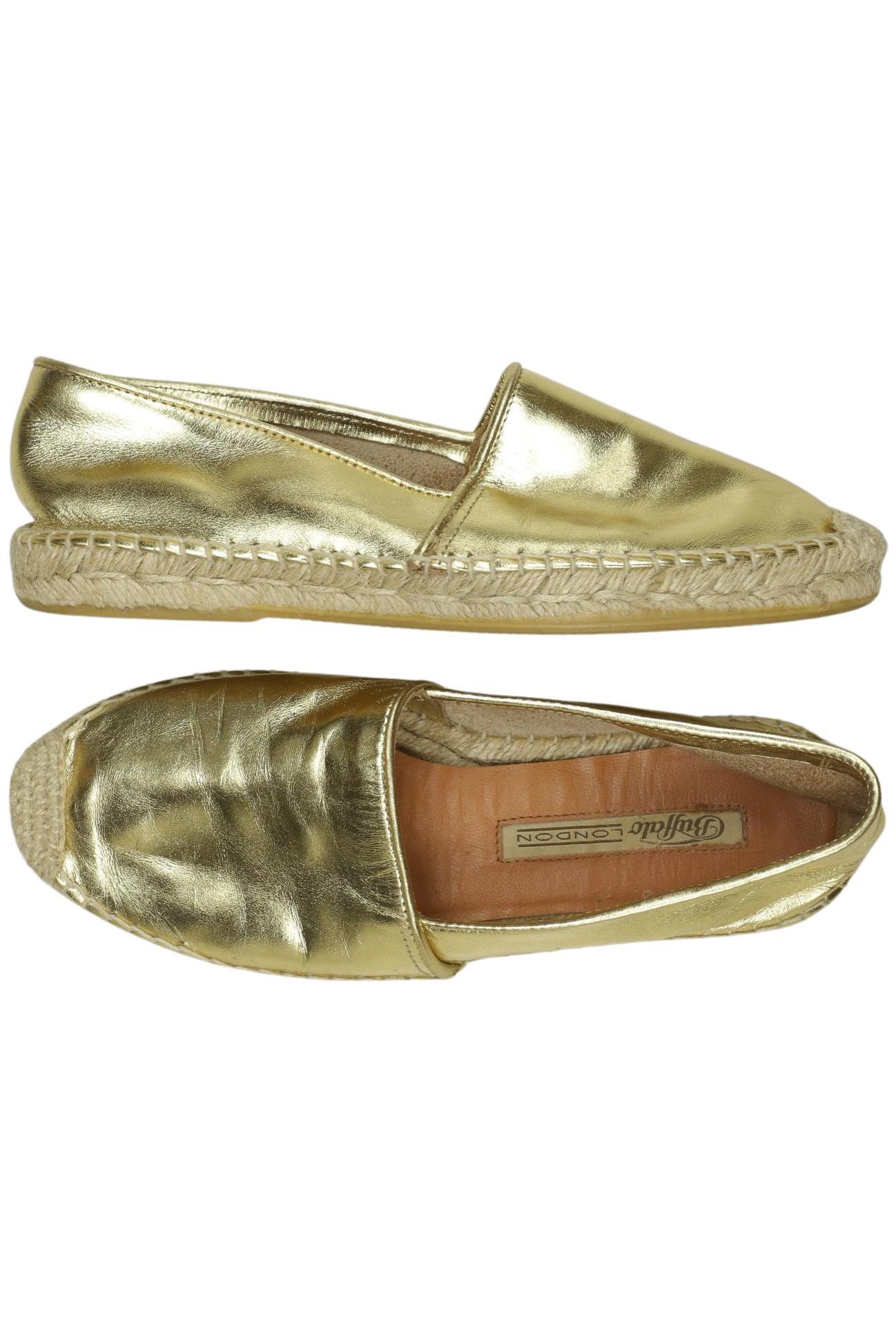 

Buffalo London Damen Halbschuh, gold, Gr. 37