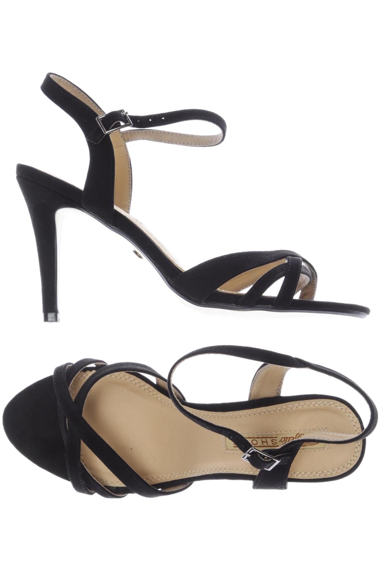 

Buffalo London Damen Sandale, schwarz, Gr. 39