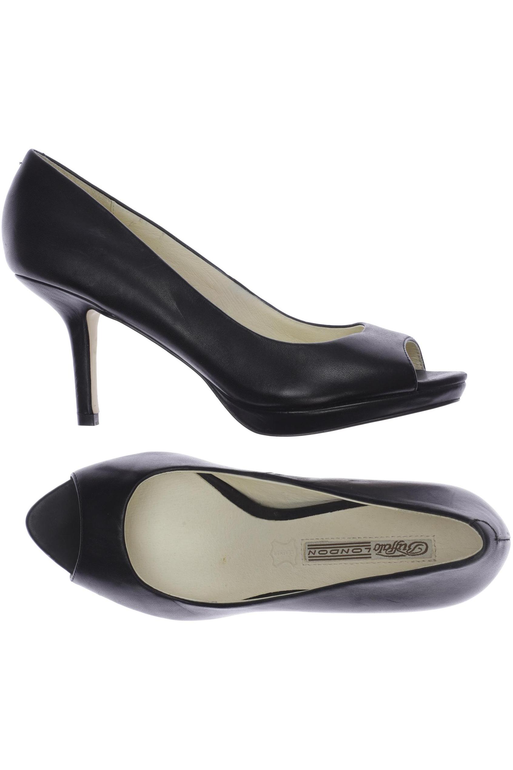 

Buffalo London Damen Pumps, schwarz, Gr. 38