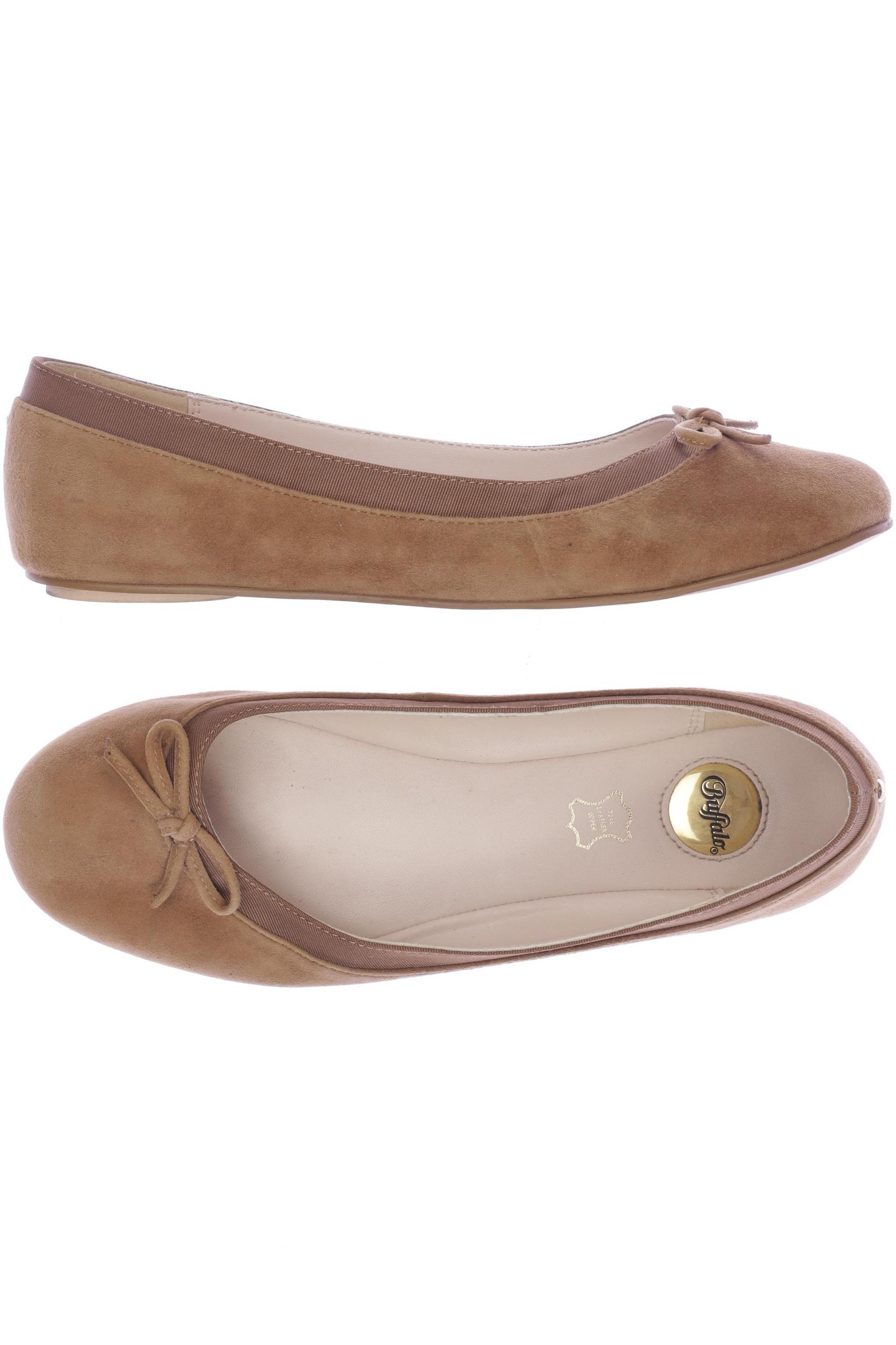 

Buffalo London Damen Ballerinas, braun, Gr. 40