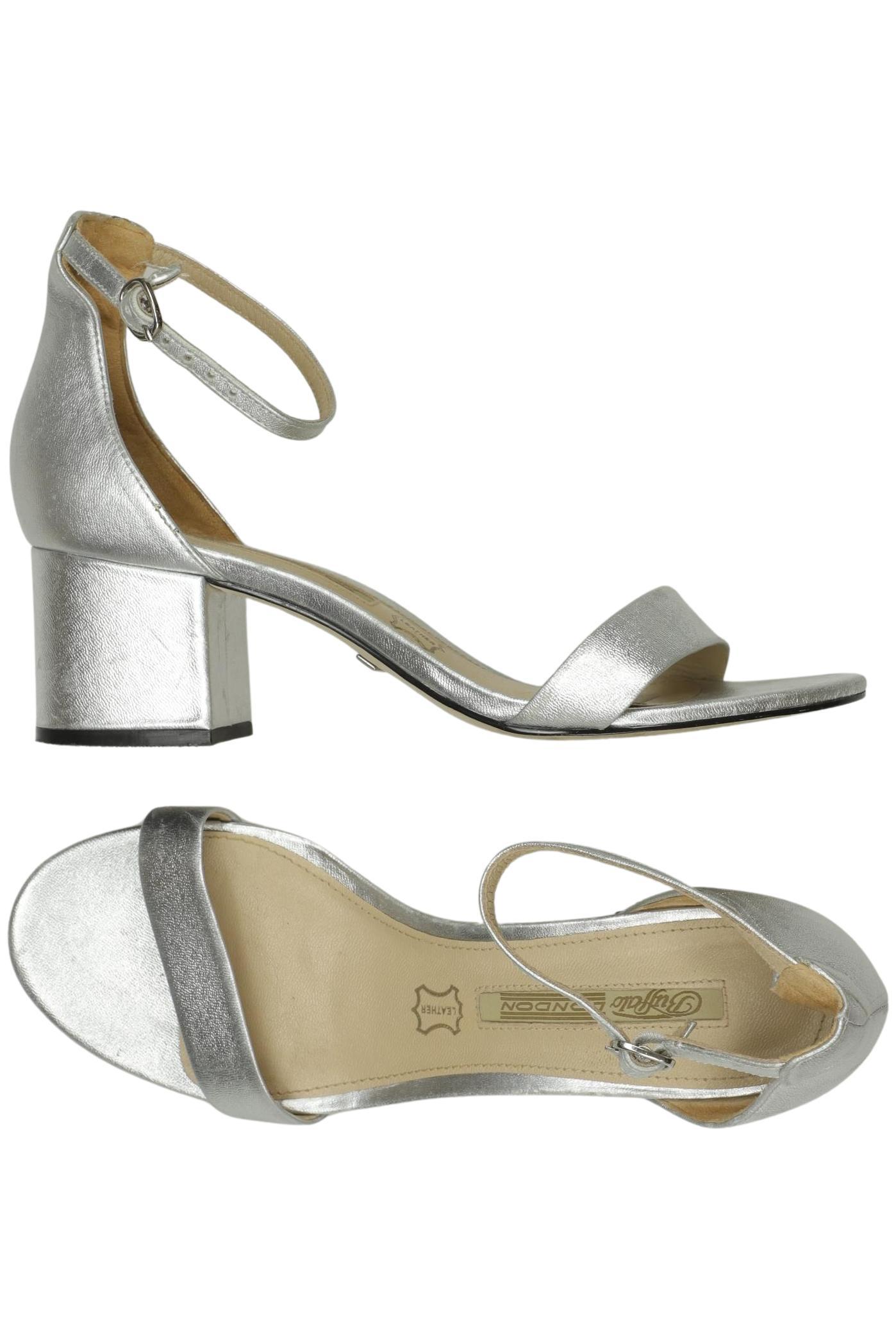 

Buffalo London Damen Sandale, silber, Gr. 39