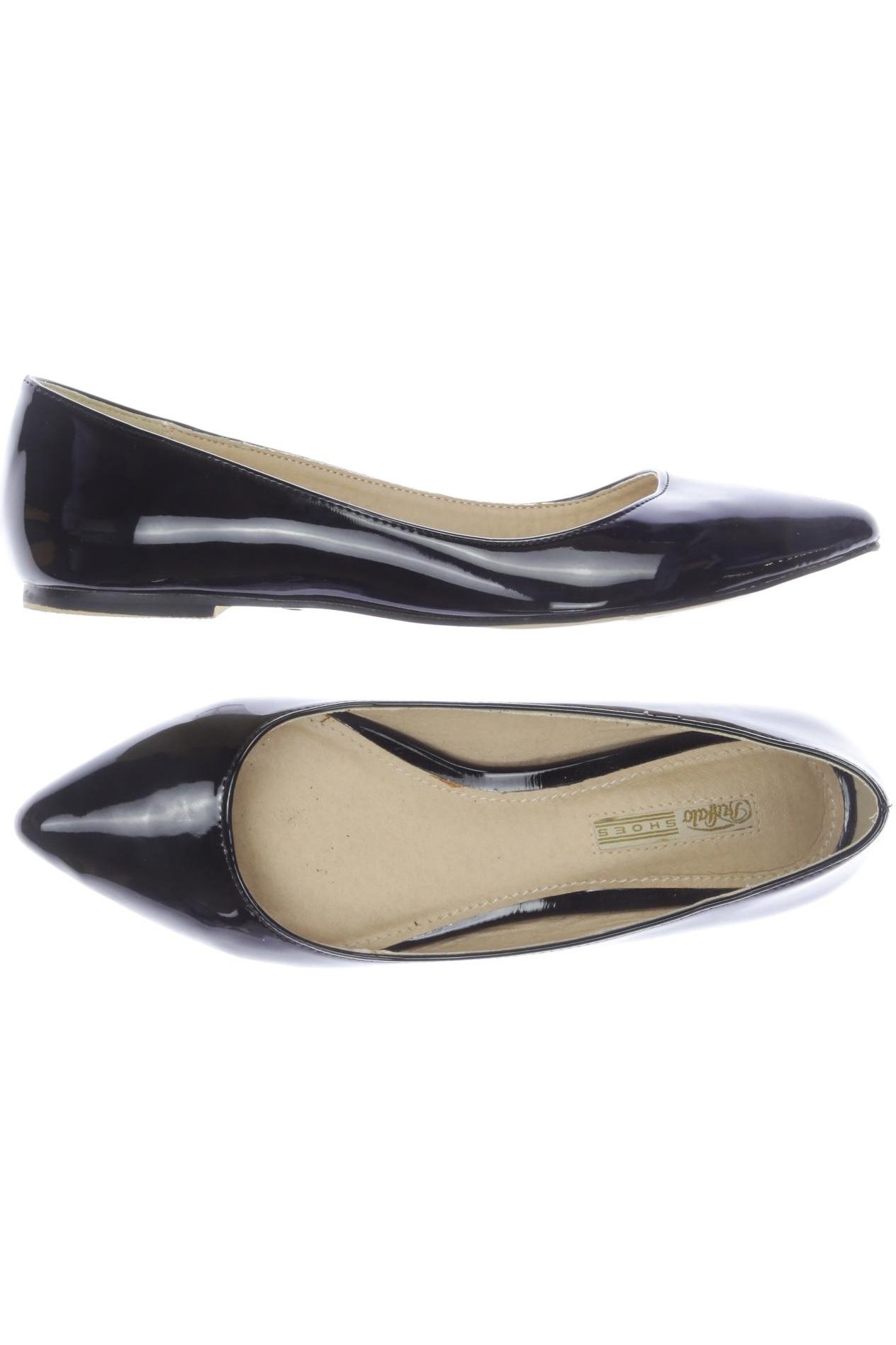 

Buffalo London Damen Ballerinas, schwarz, Gr. 37