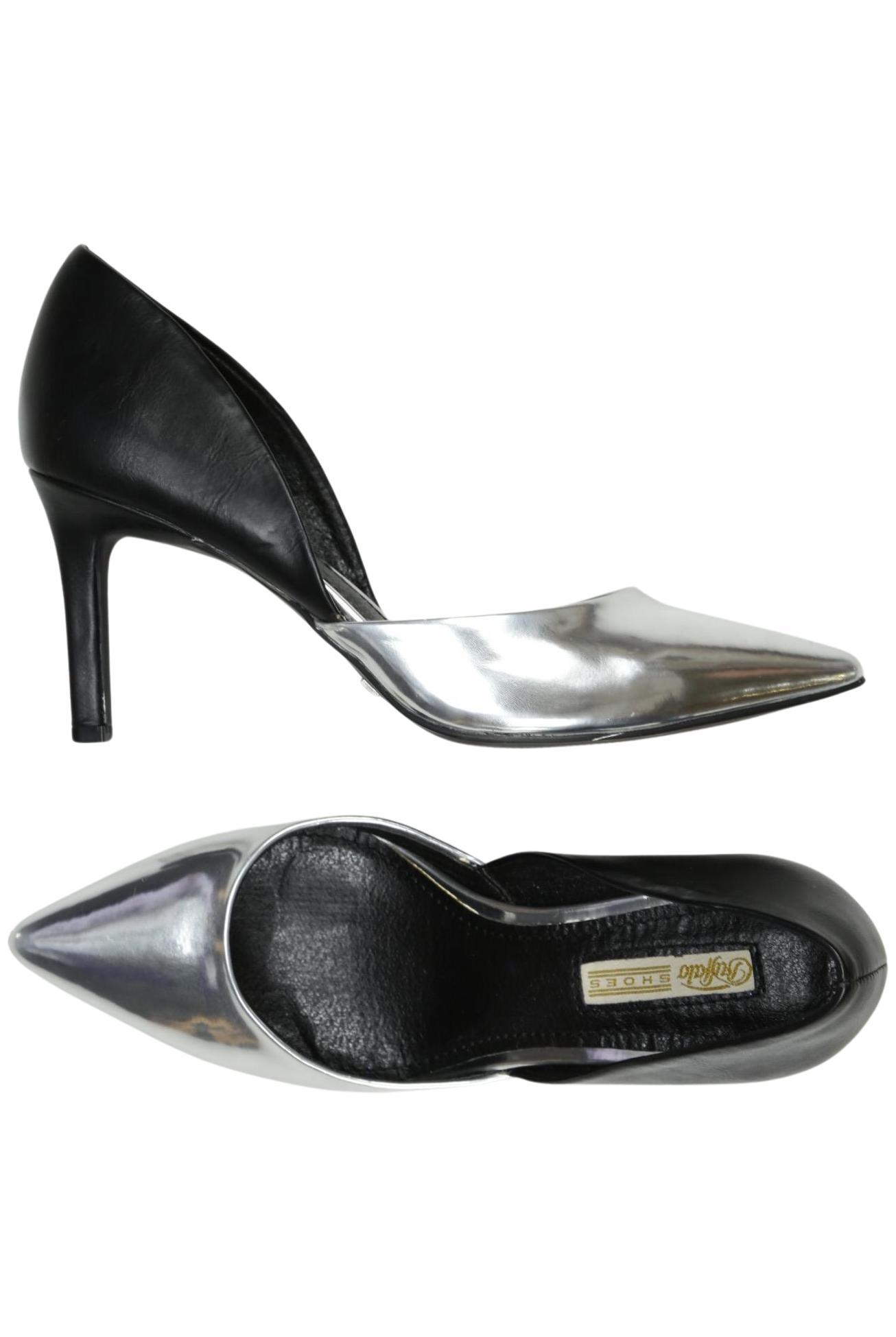 

Buffalo London Damen Pumps, silber, Gr. 37