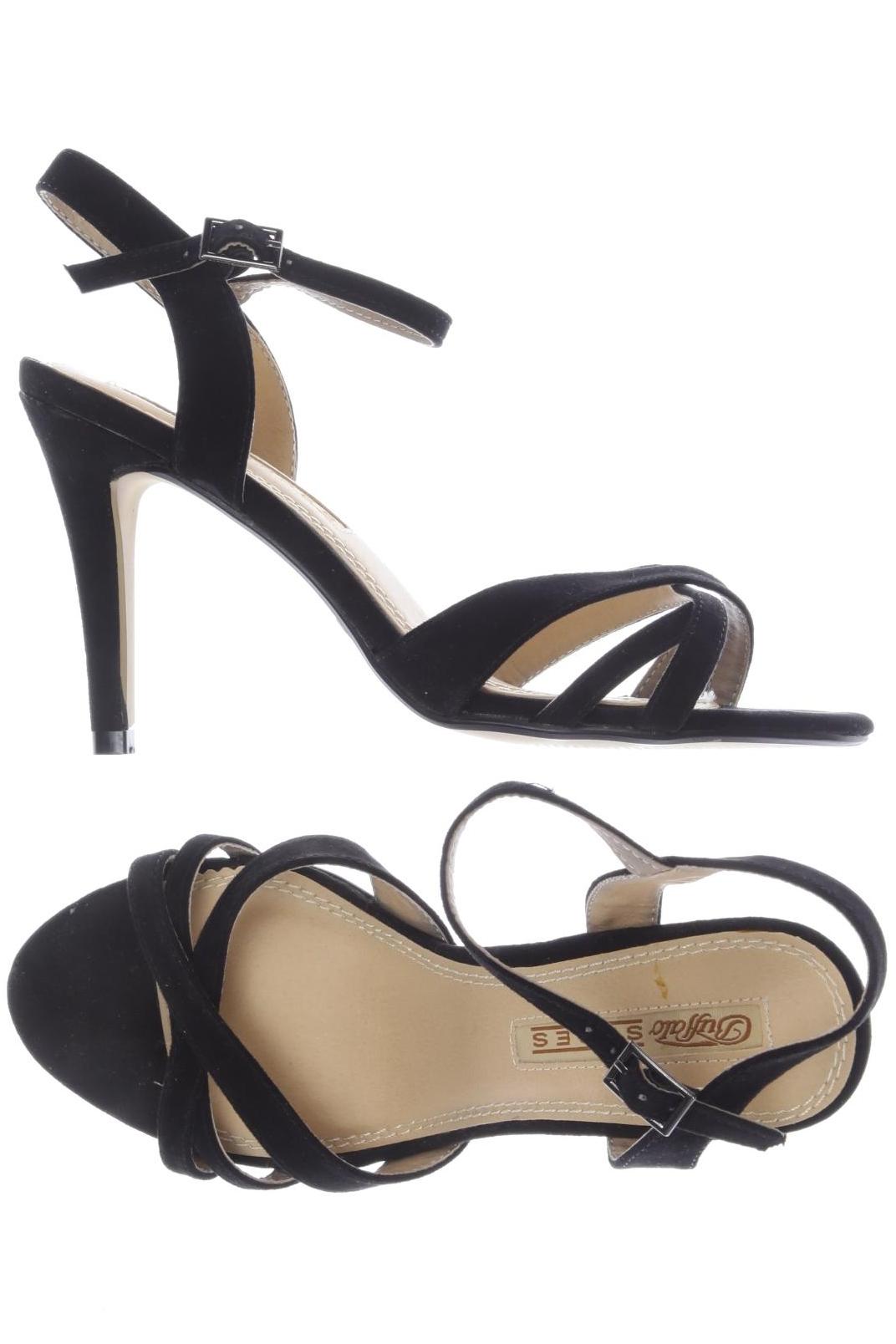 

Buffalo London Damen Sandale, schwarz, Gr. 37