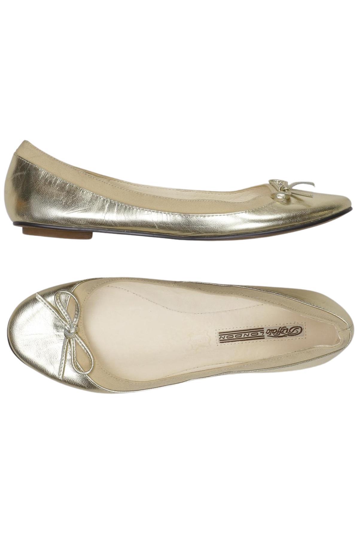 

Buffalo London Damen Ballerinas, gold, Gr. 38