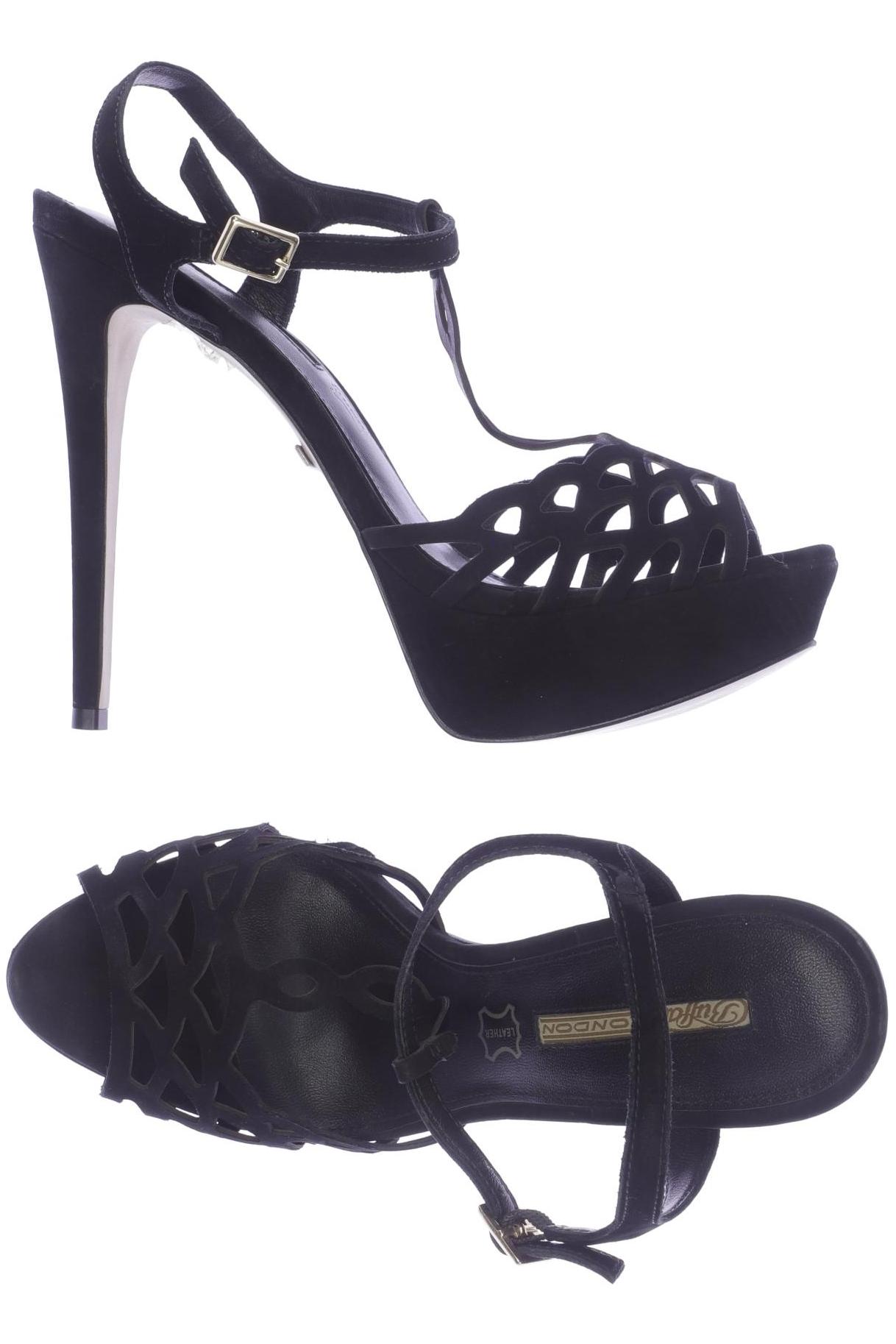 

Buffalo London Damen Sandale, schwarz, Gr. 41