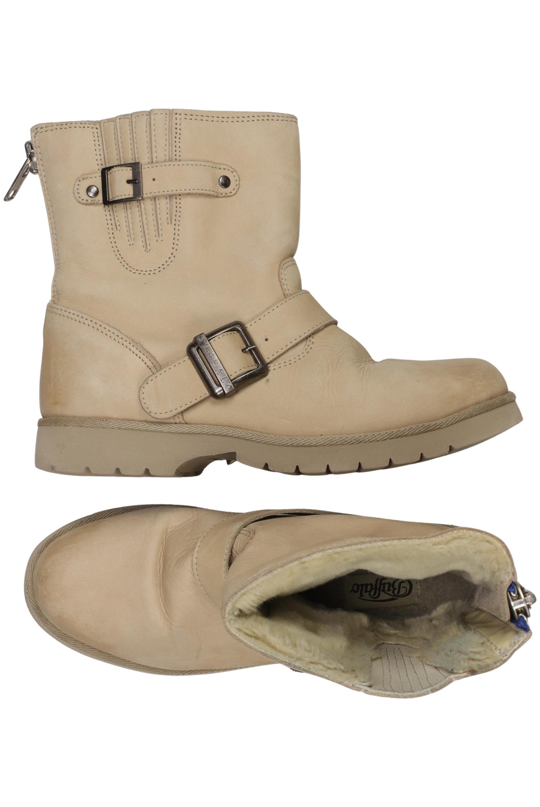 

Buffalo London Damen Stiefelette, beige, Gr. 40