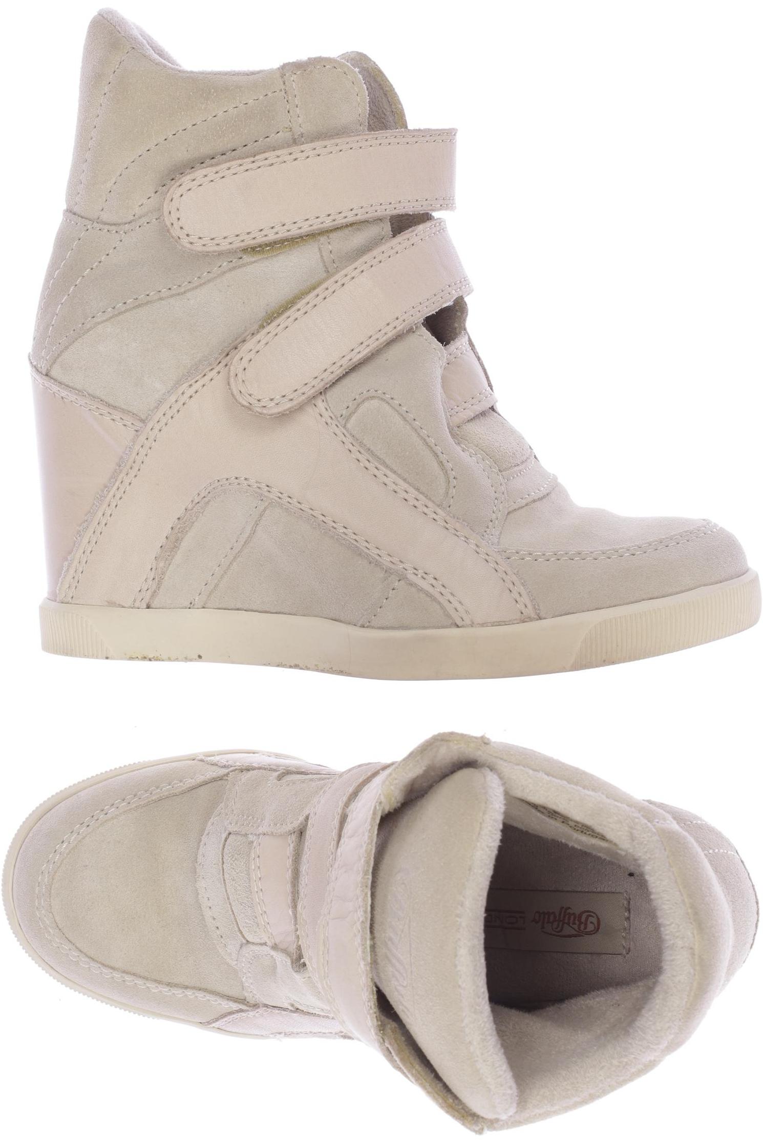 

Buffalo LONDON Damen Stiefelette, cremeweiß