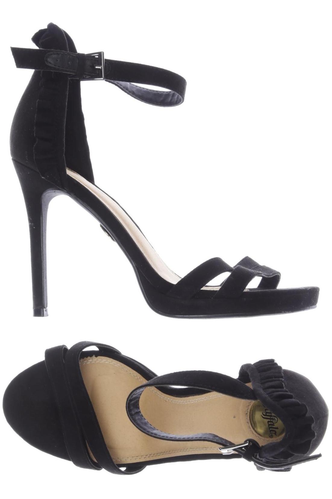 

Buffalo London Damen Sandale, schwarz, Gr. 39