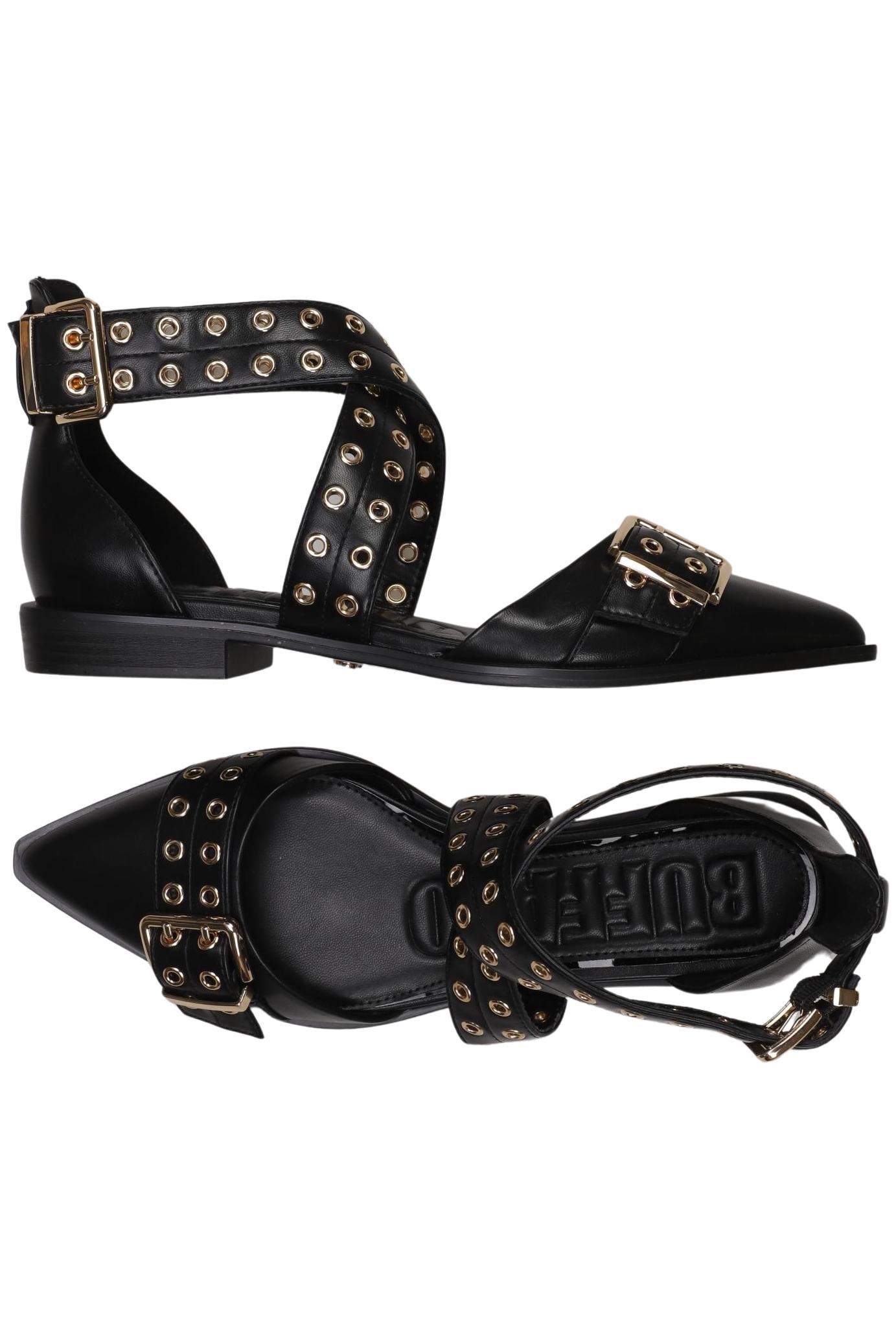 

Buffalo London Damen Ballerinas, schwarz, Gr. 40