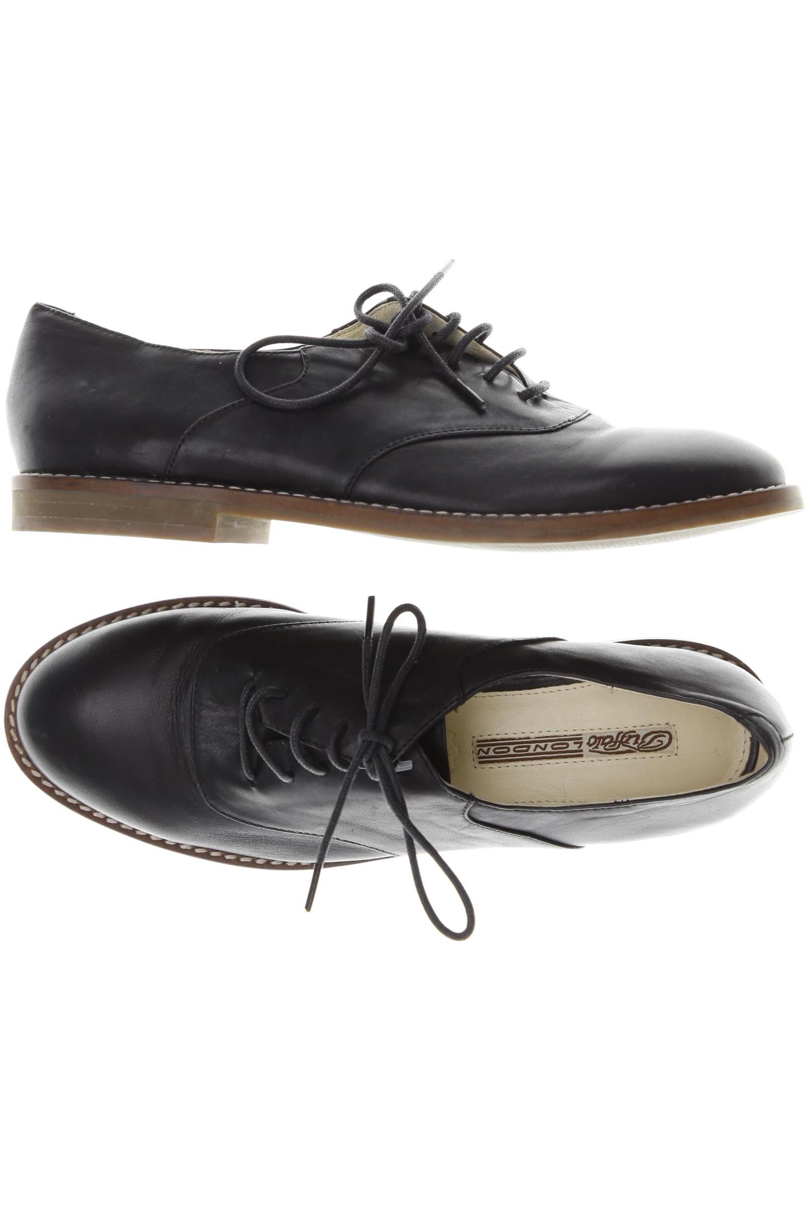

Buffalo London Damen Halbschuh, schwarz, Gr. 38