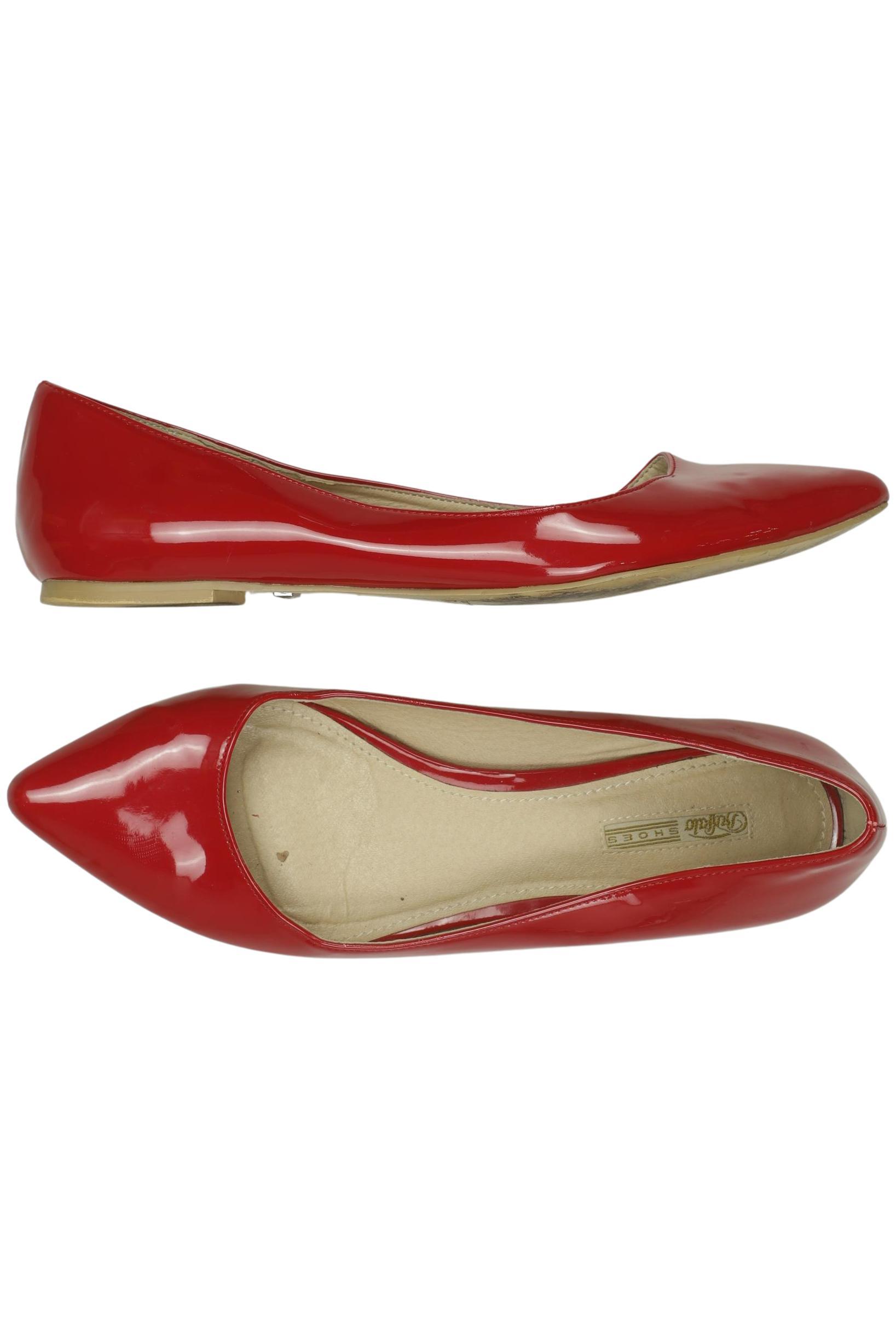 

Buffalo London Damen Ballerinas, rot, Gr. 41