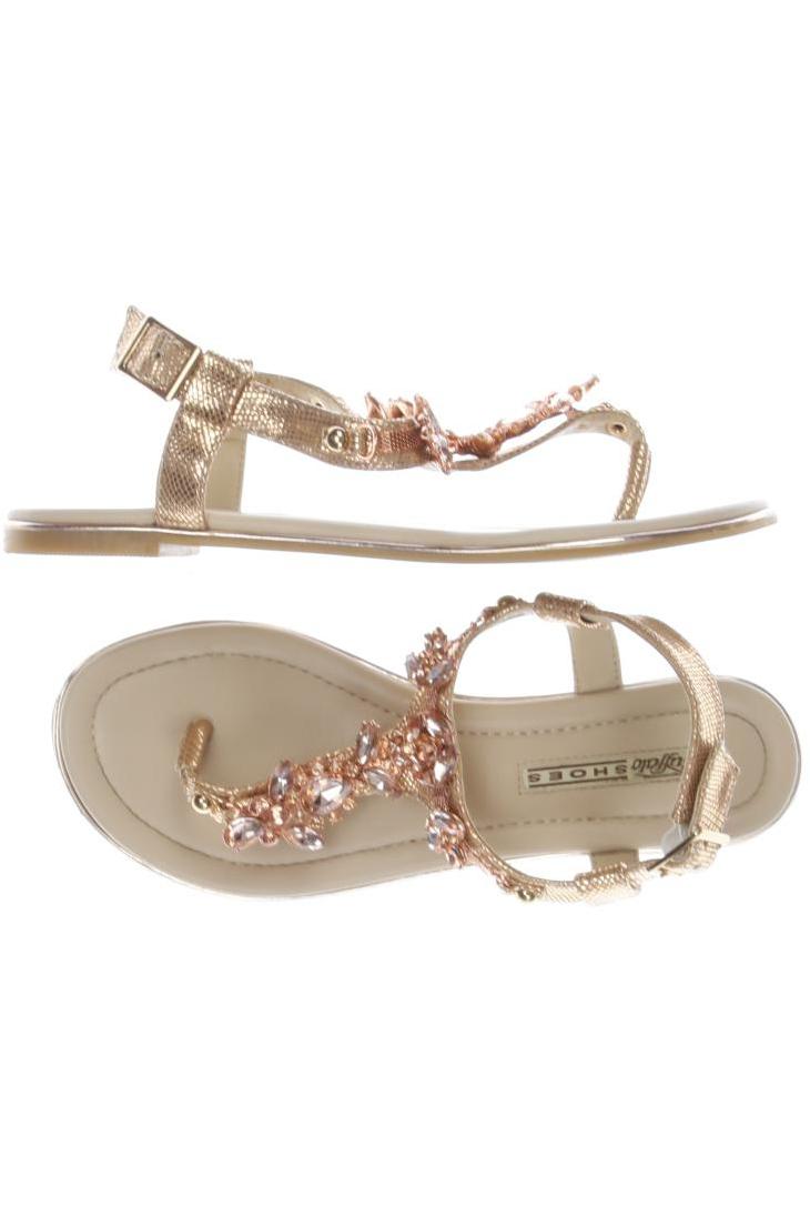 

Buffalo London Damen Sandale, beige, Gr. 37
