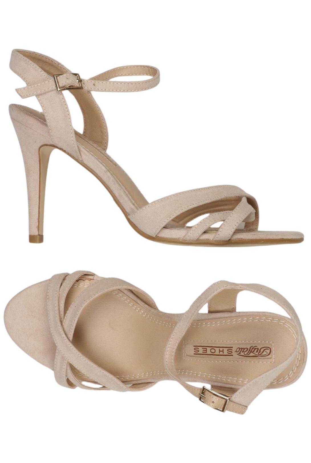 

Buffalo London Damen Sandale, beige, Gr. 38