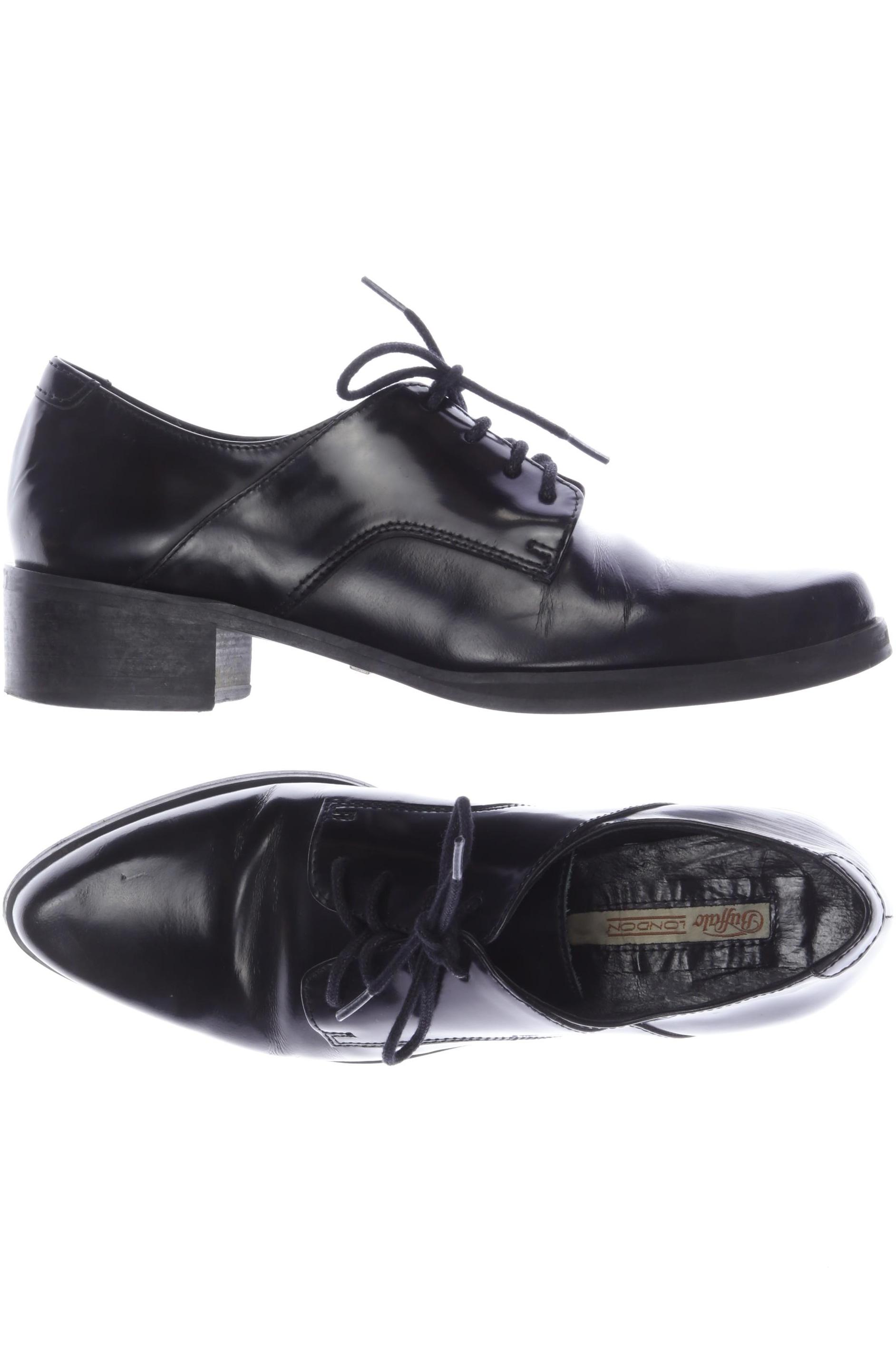 

Buffalo London Damen Halbschuh, schwarz, Gr. 38