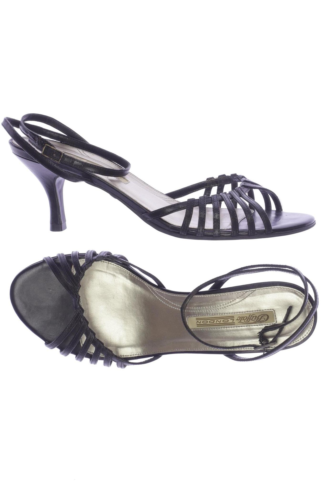 

Buffalo London Damen Sandale, schwarz, Gr. 39